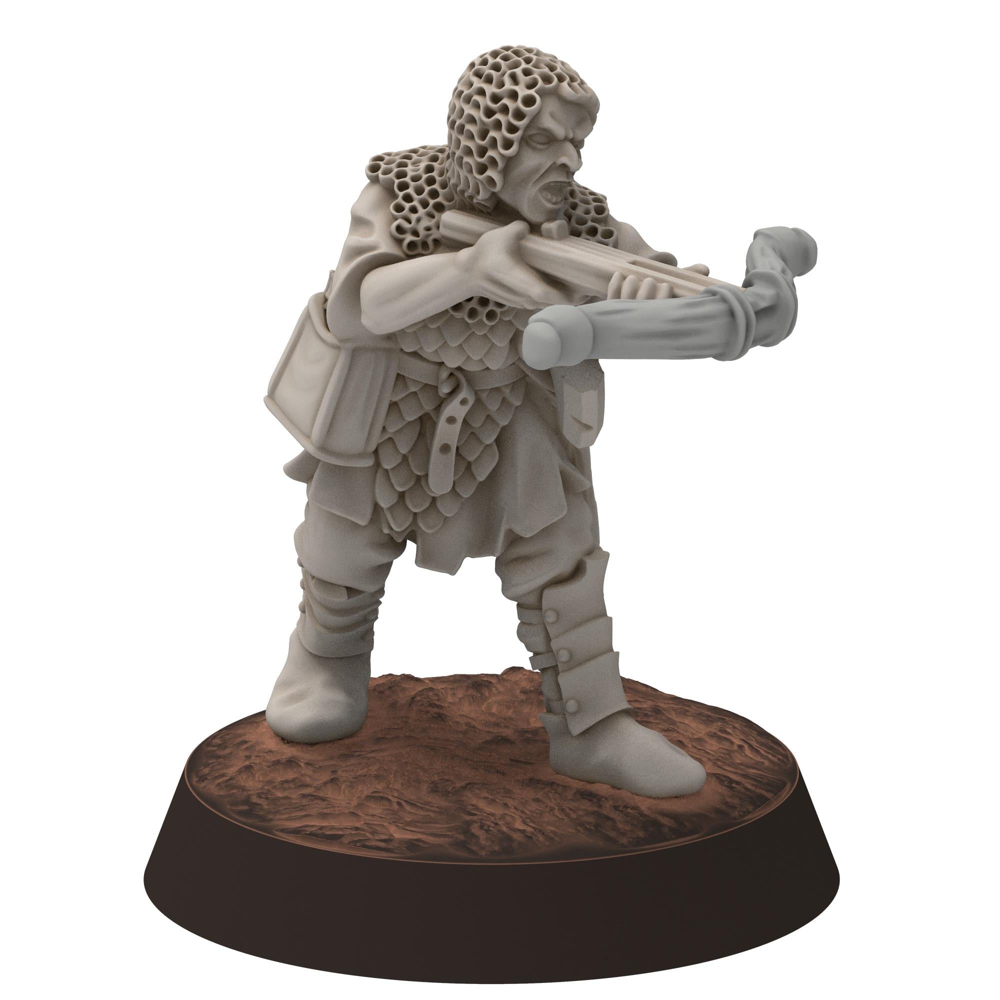 Orc horde - Orc Crossbowmen - Dreadhold - Ironwatch - Medbury miniatures