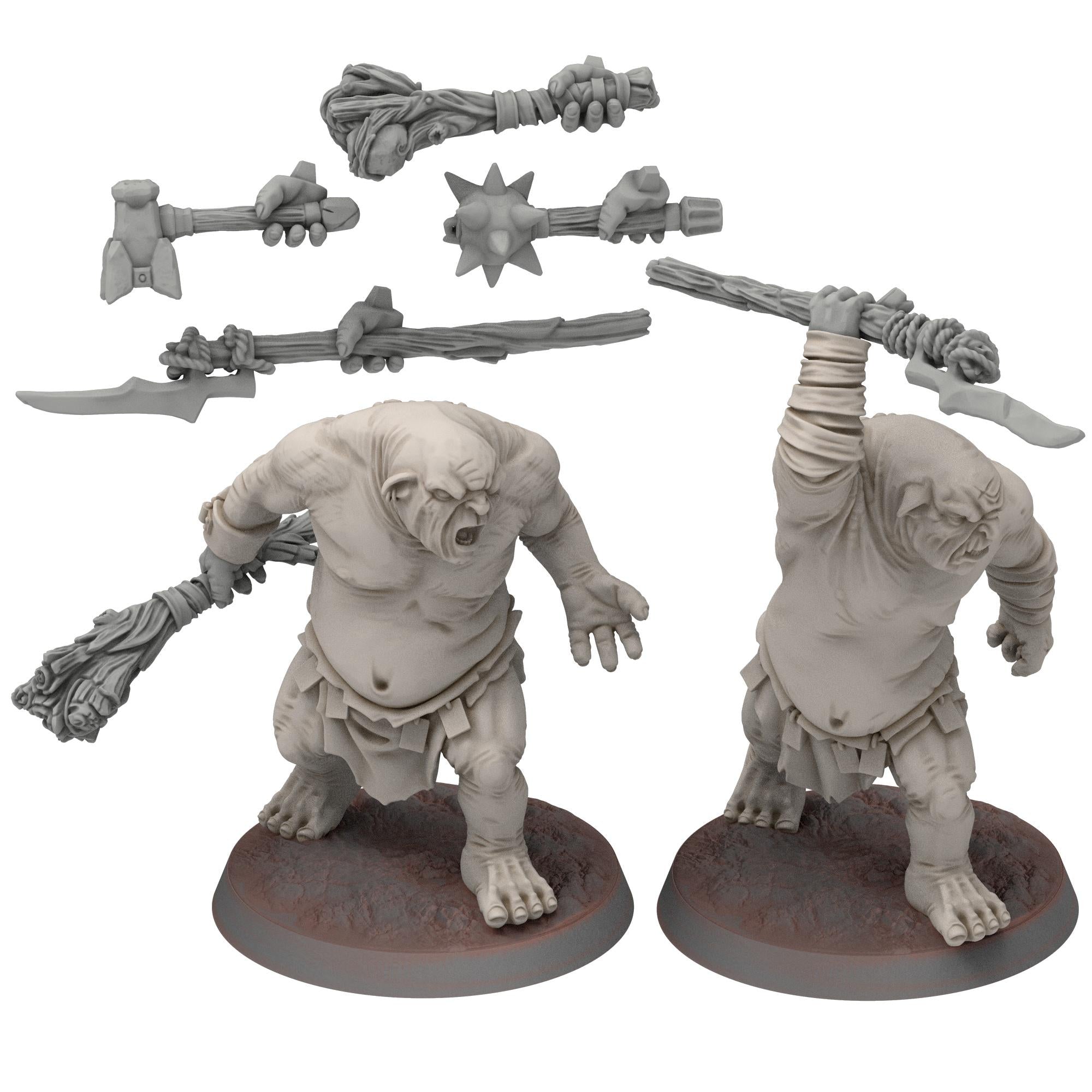 Goblin cave - Trolls - Darkholm - Medbury miniatures