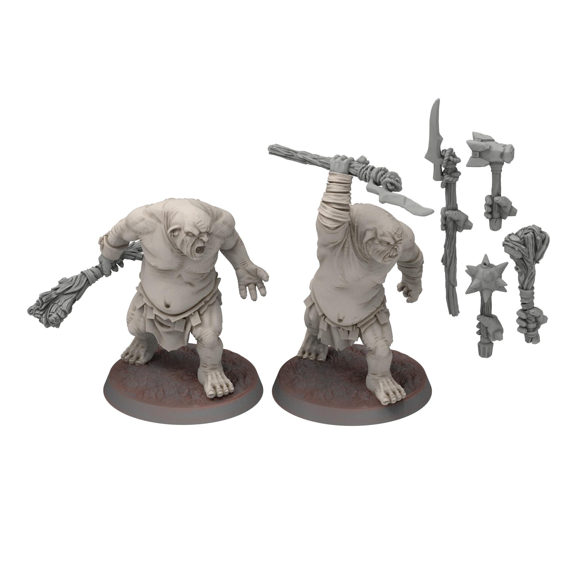 Goblin cave - Trolls - Darkholm - Medbury miniatures