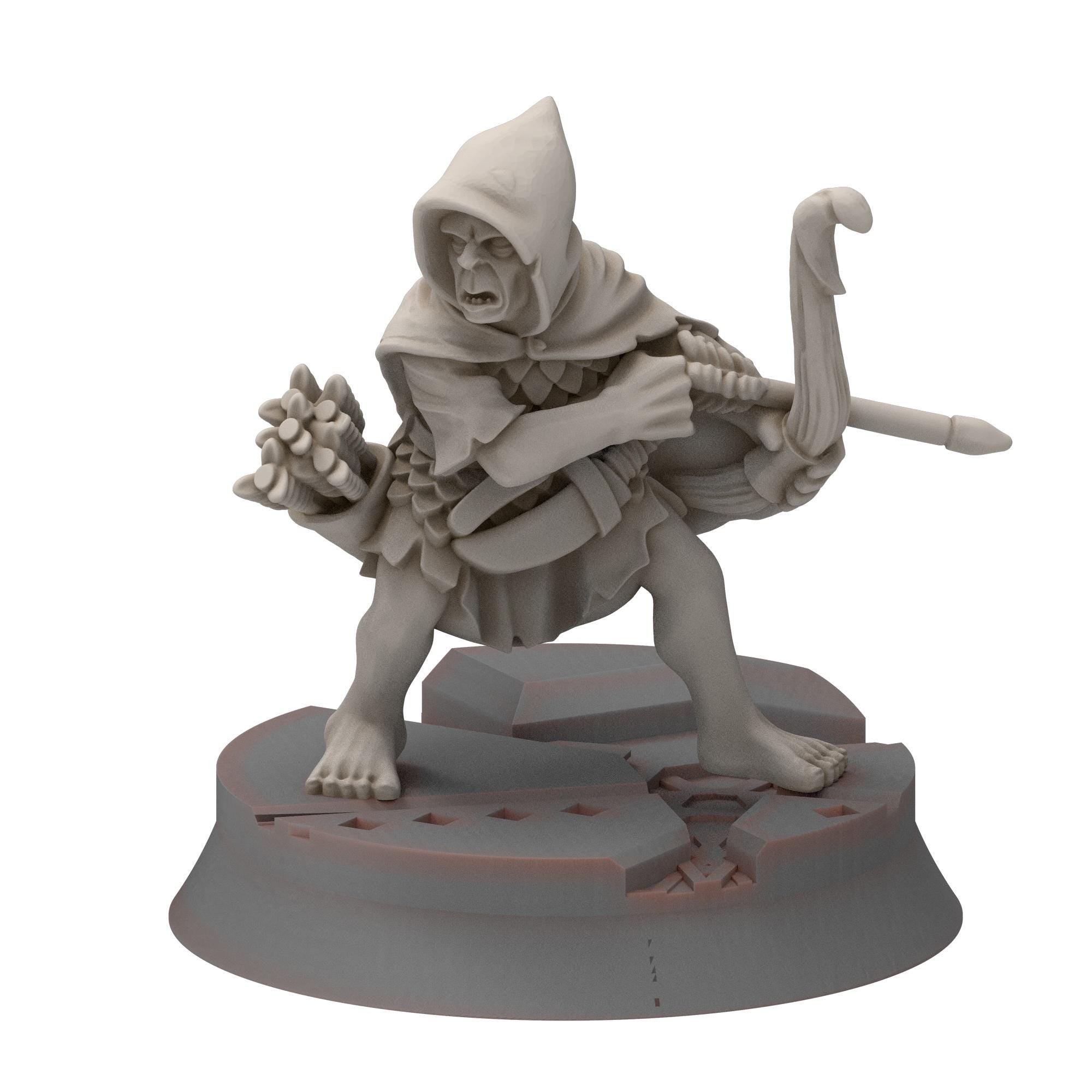 Goblin cave - Goblin Archers - Darkholm - Medbury miniatures