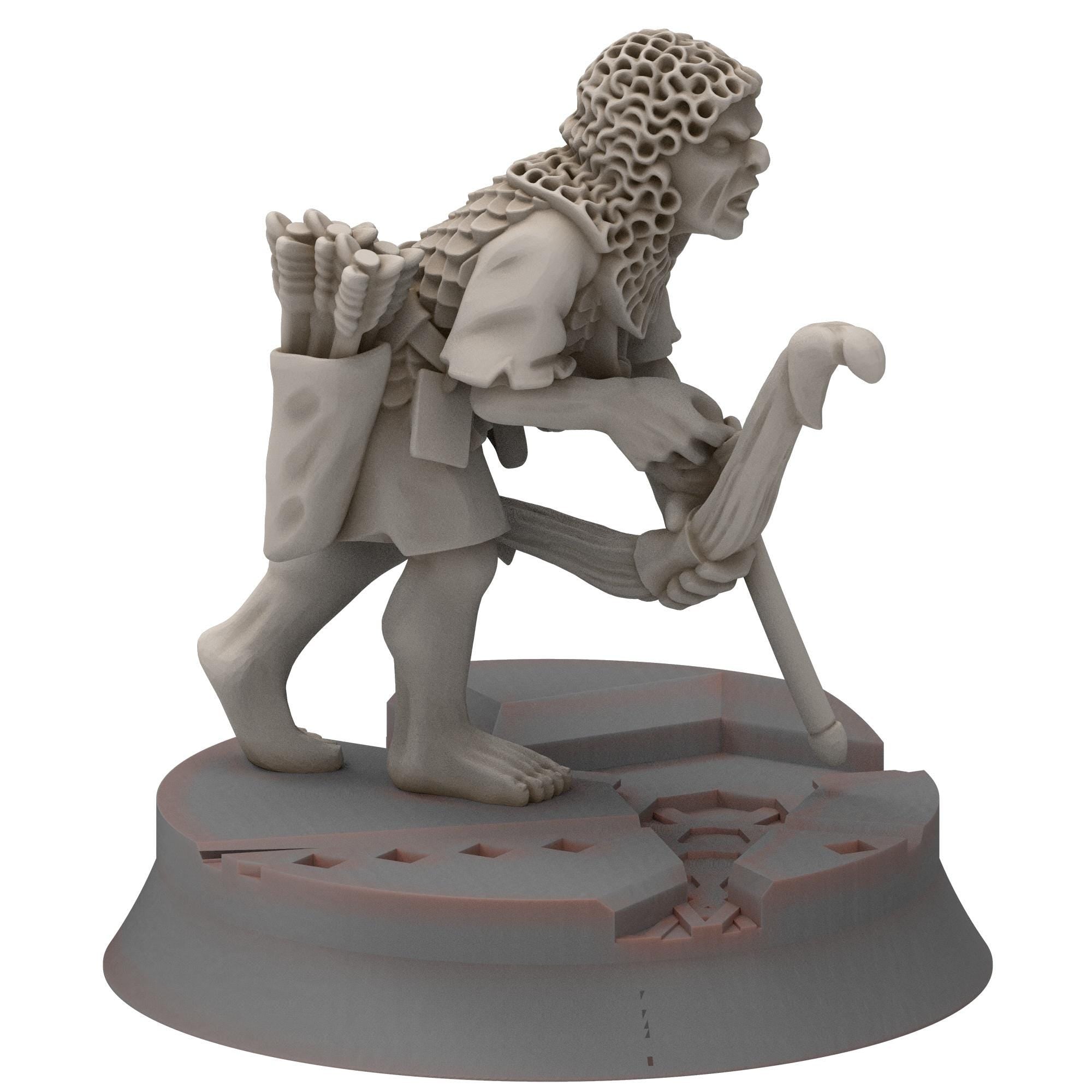 Goblin cave - Goblin Archers - Darkholm - Medbury miniatures