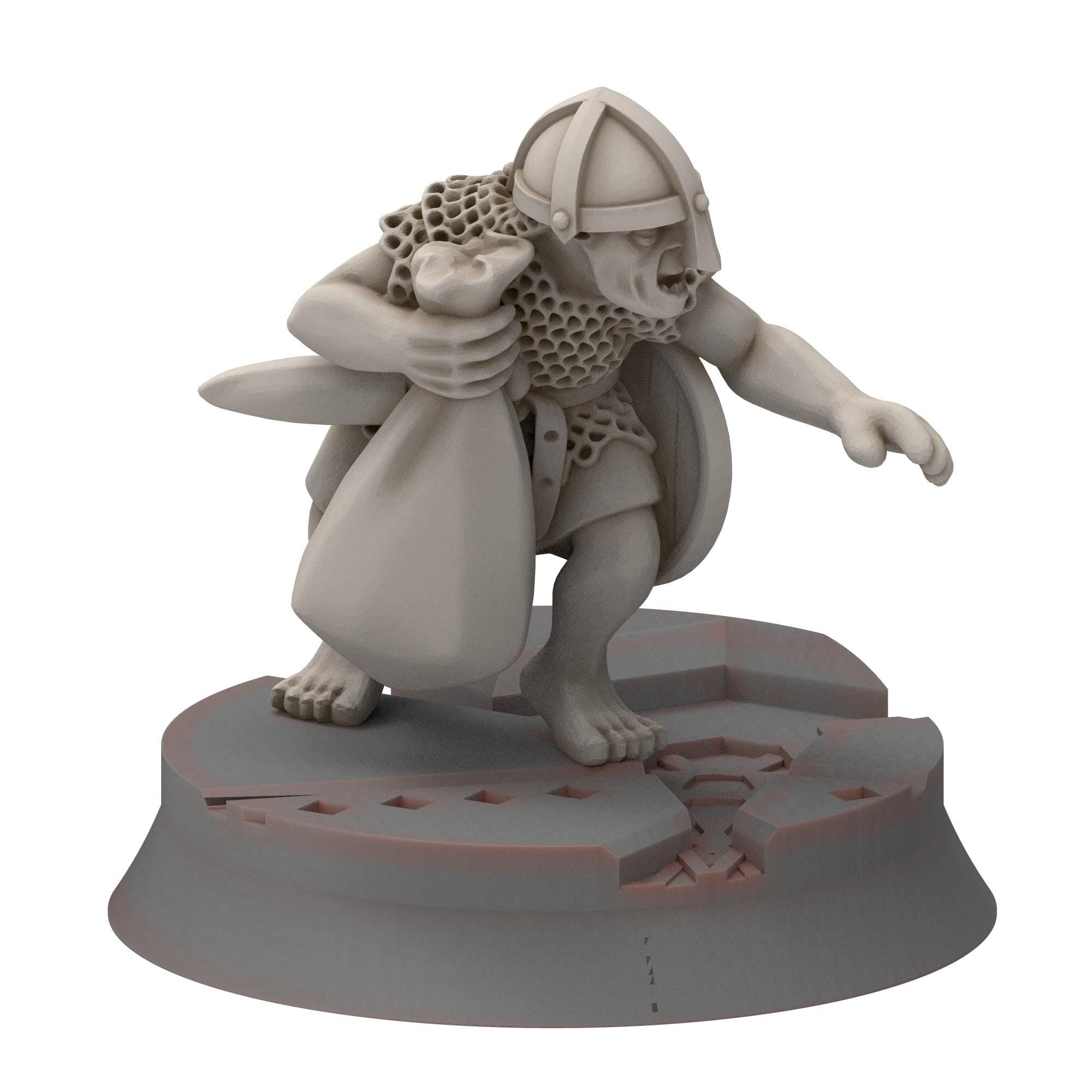 Goblin cave - Goblin Looters - Darkholm - Medbury miniatures