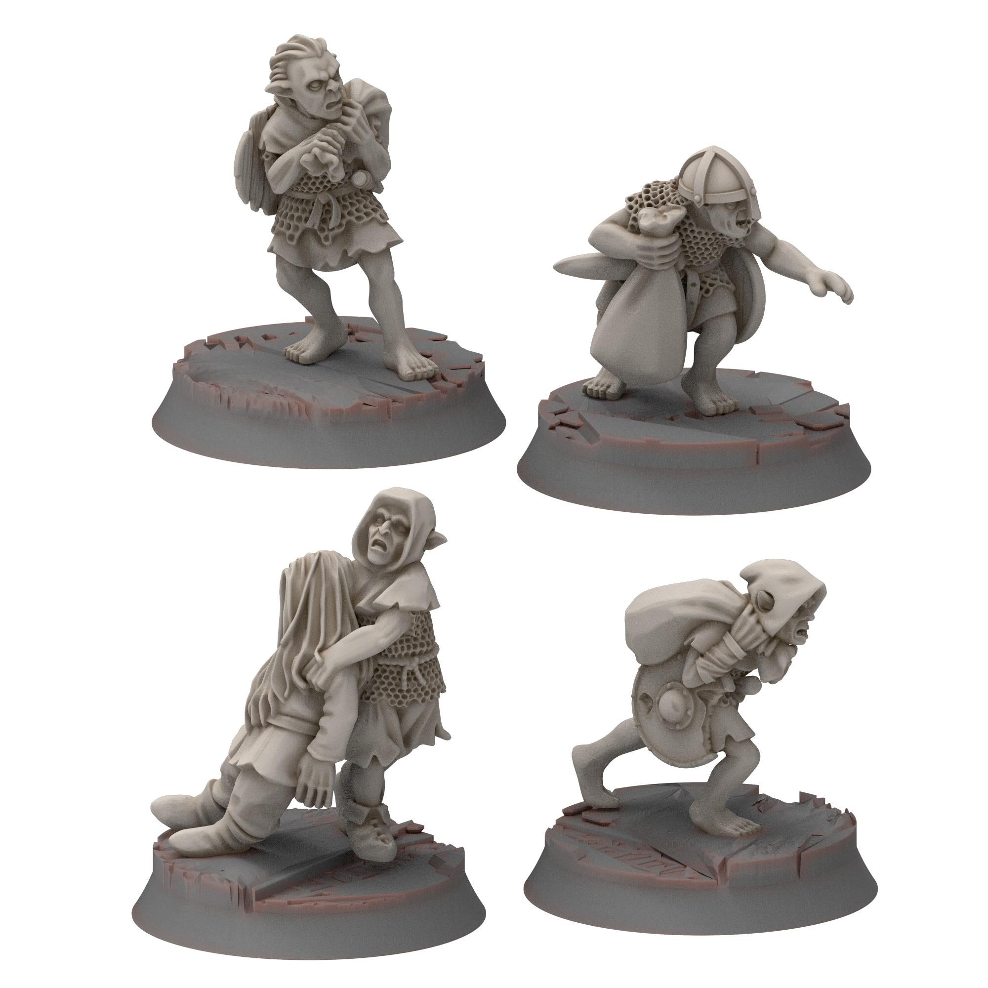 Goblin cave - Goblin Looters - Darkholm - Medbury miniatures