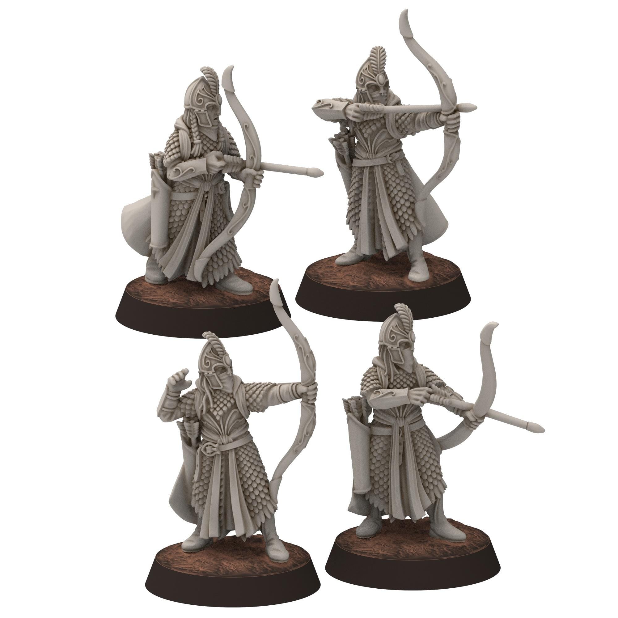 Darkwood - Gwyrdgalas Elven Archers - Sylvara - Thornwild - Medbury miniatures