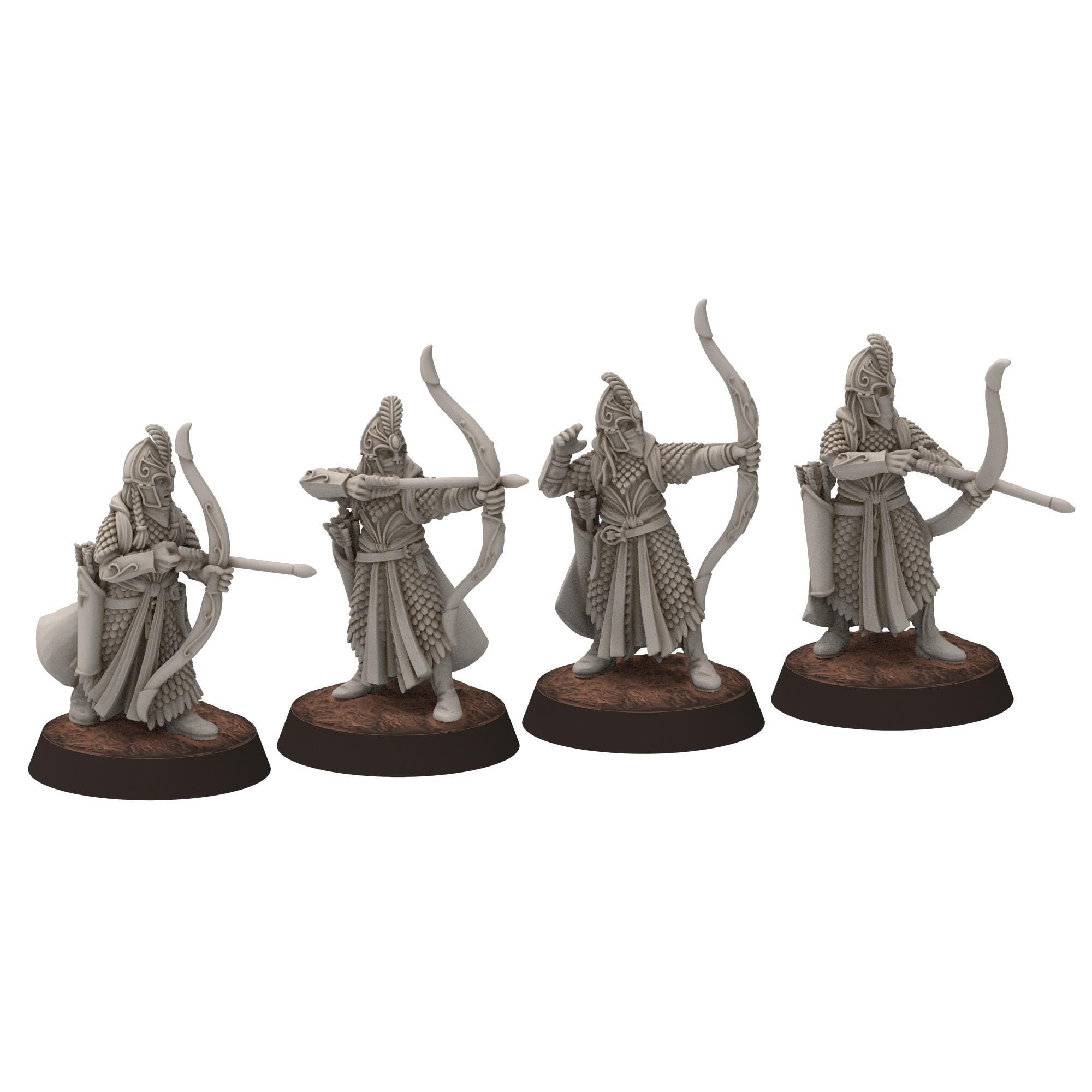 Darkwood - Gwyrdgalas Elven Archers - Sylvara - Thornwild - Medbury miniatures
