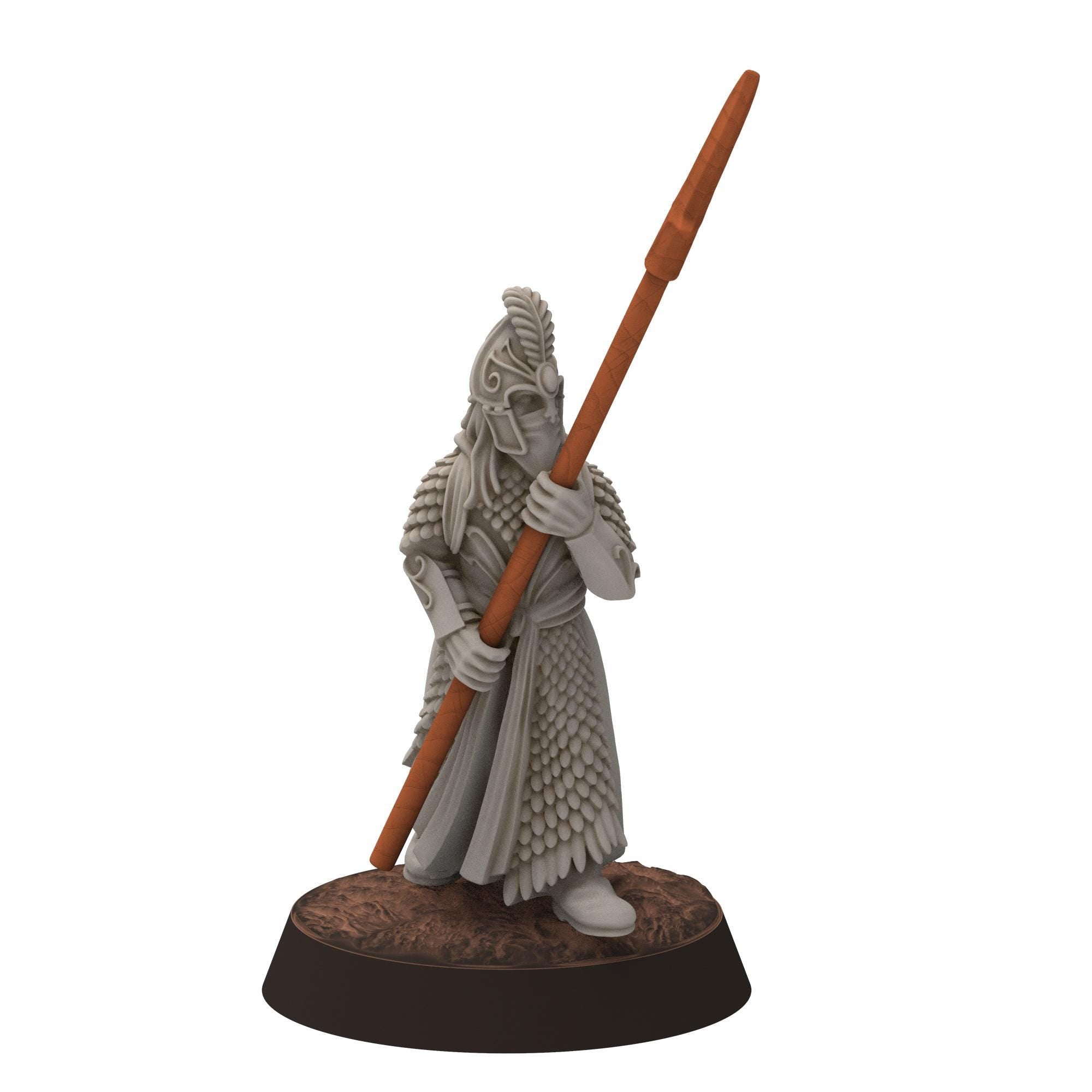 Darkwood - Gwyrdgalas Elven Spearmen - Sylvara - Thornwild - Medbury miniatures