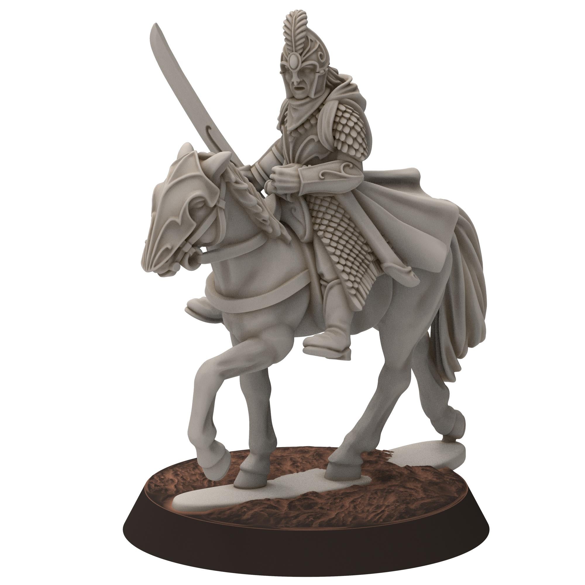 Darkwood - Gwyrdgalas Elven Riders - Sylvara - Thornwild - Medbury miniatures