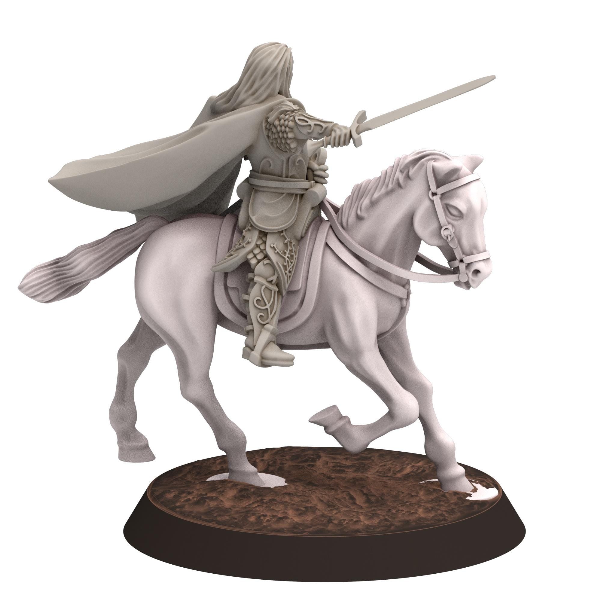 Darkwood - Gwyrdgalas Elven Lord - Sylvara - Thornwild - Medbury miniatures