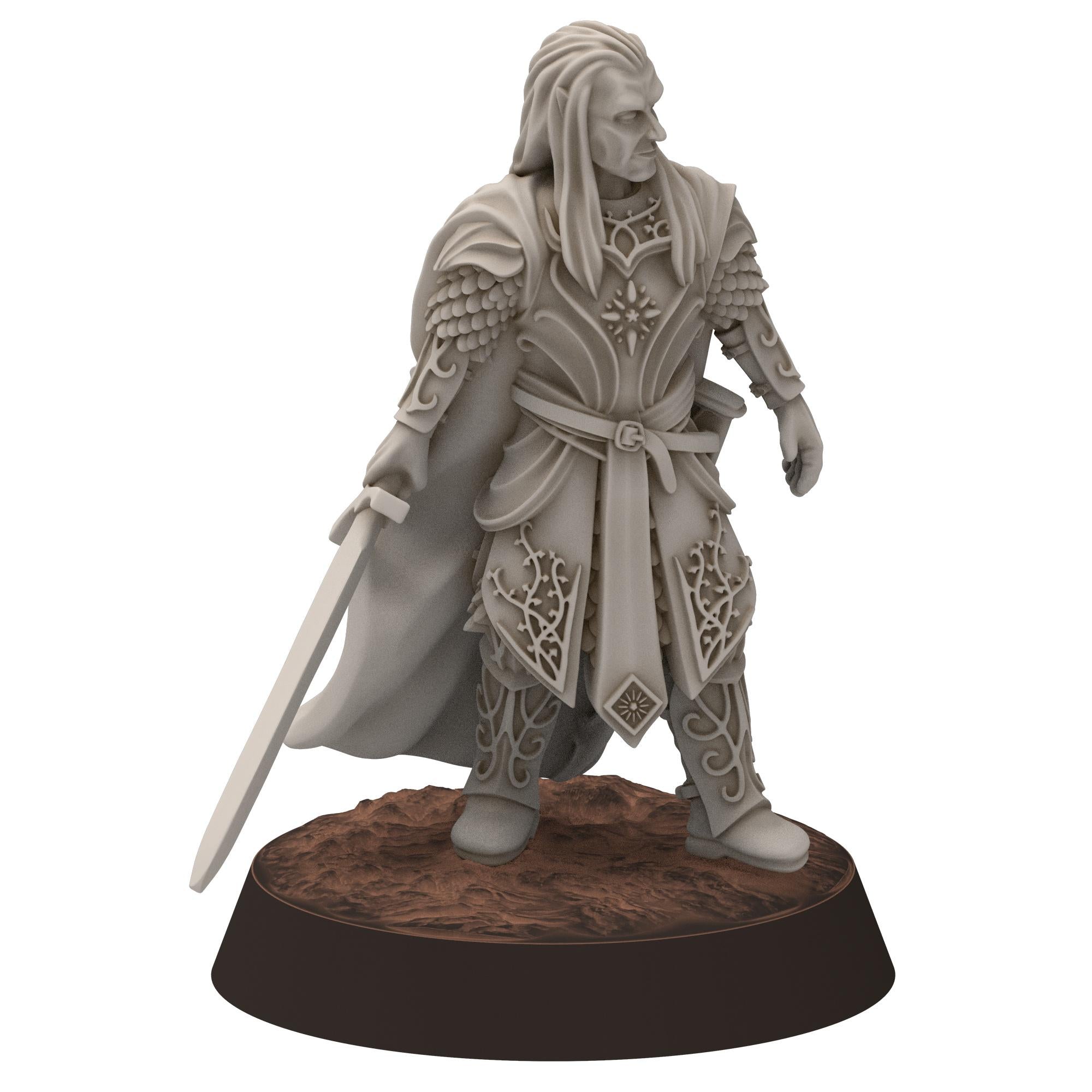 Darkwood - Gwyrdgalas Elven Lord - Sylvara - Thornwild - Medbury miniatures