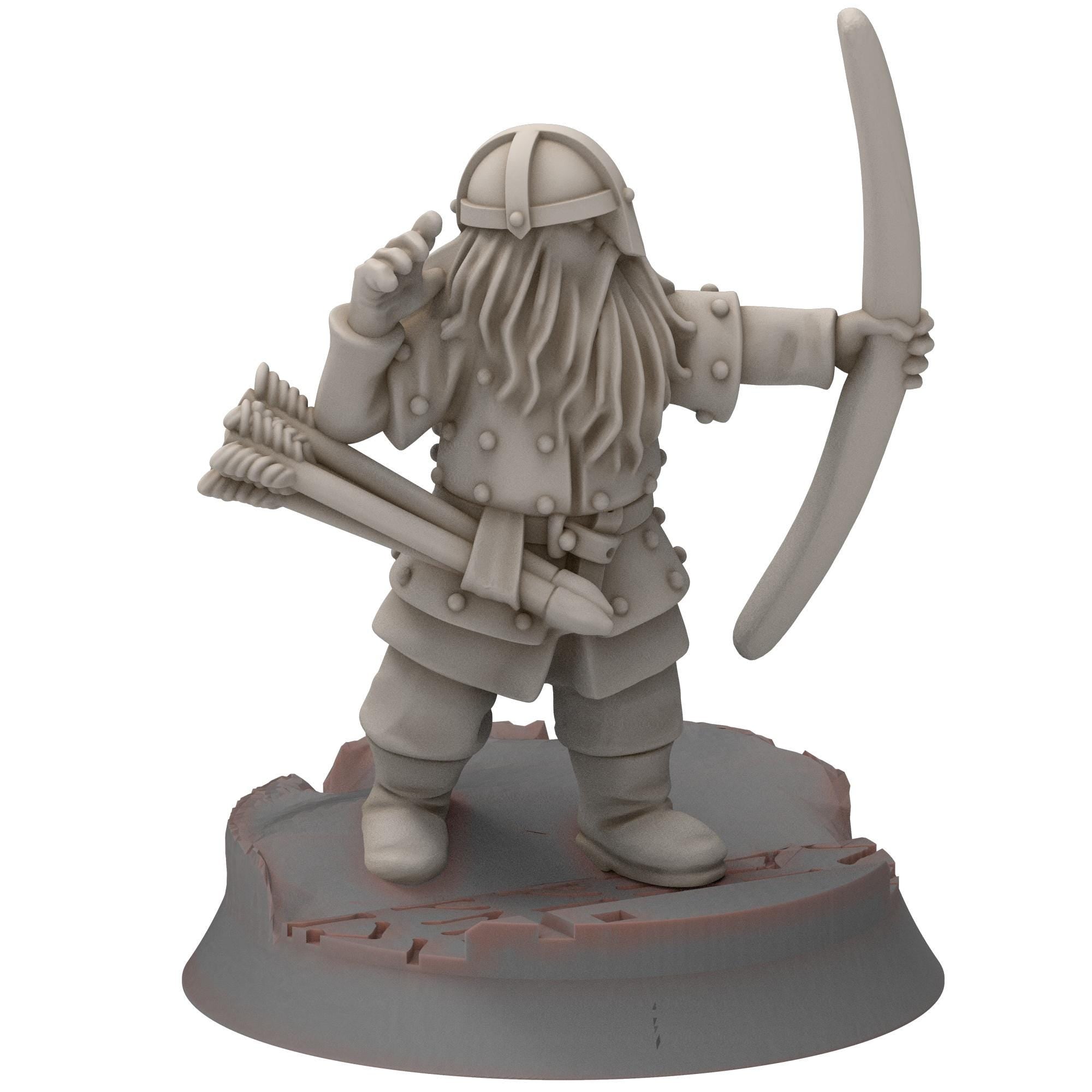 Dwarves - Dwarf Archers - Stonewards - Steelhalls - Medbury miniatures