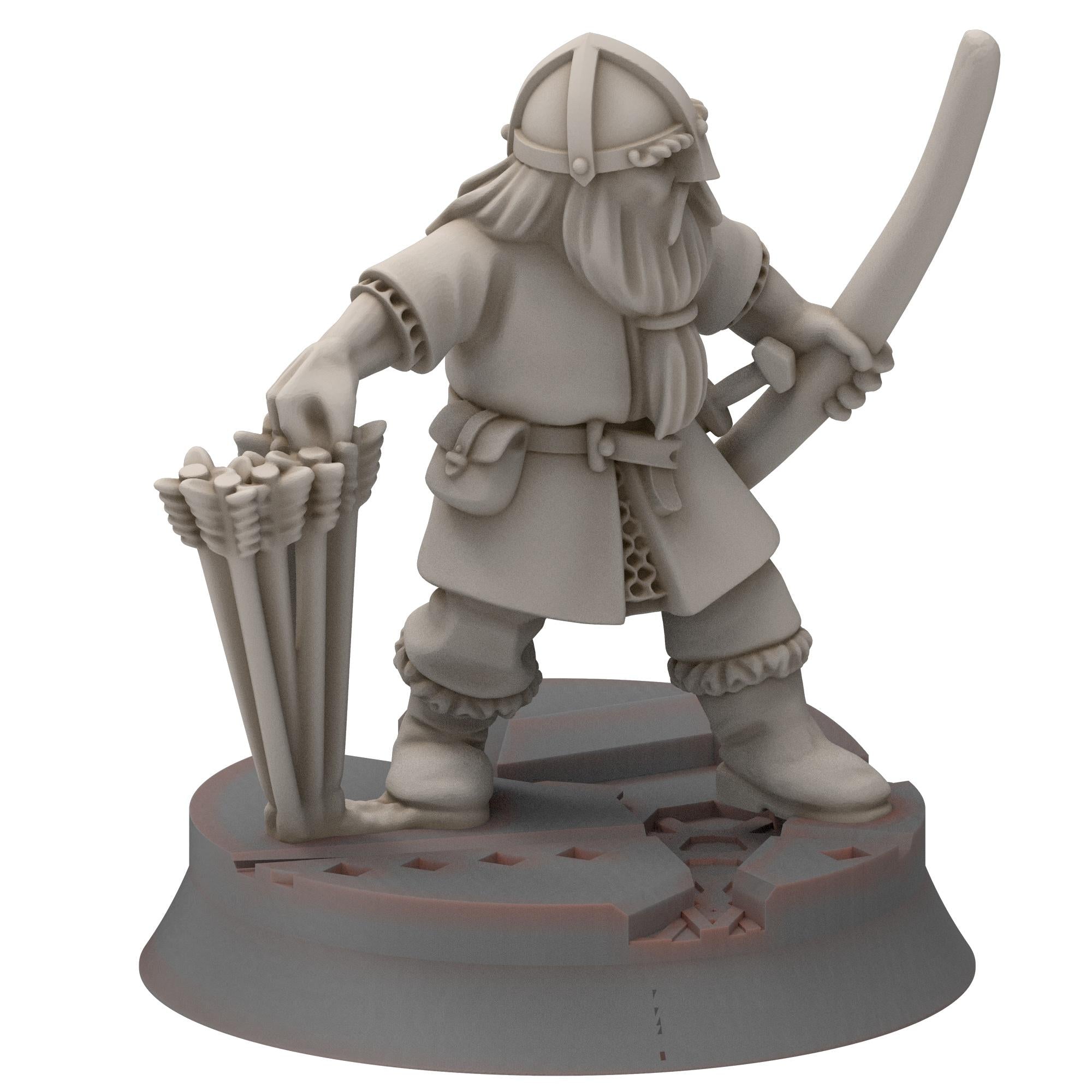 Dwarves - Dwarf Archers - Stonewards - Steelhalls - Medbury miniatures