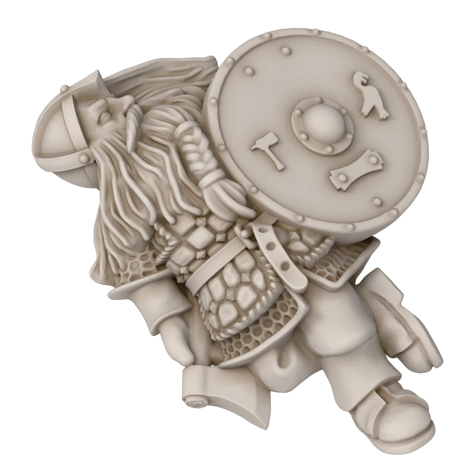 Dwarves - Dwarf casualties - Stonewards - Steelhalls - Medbury miniatures