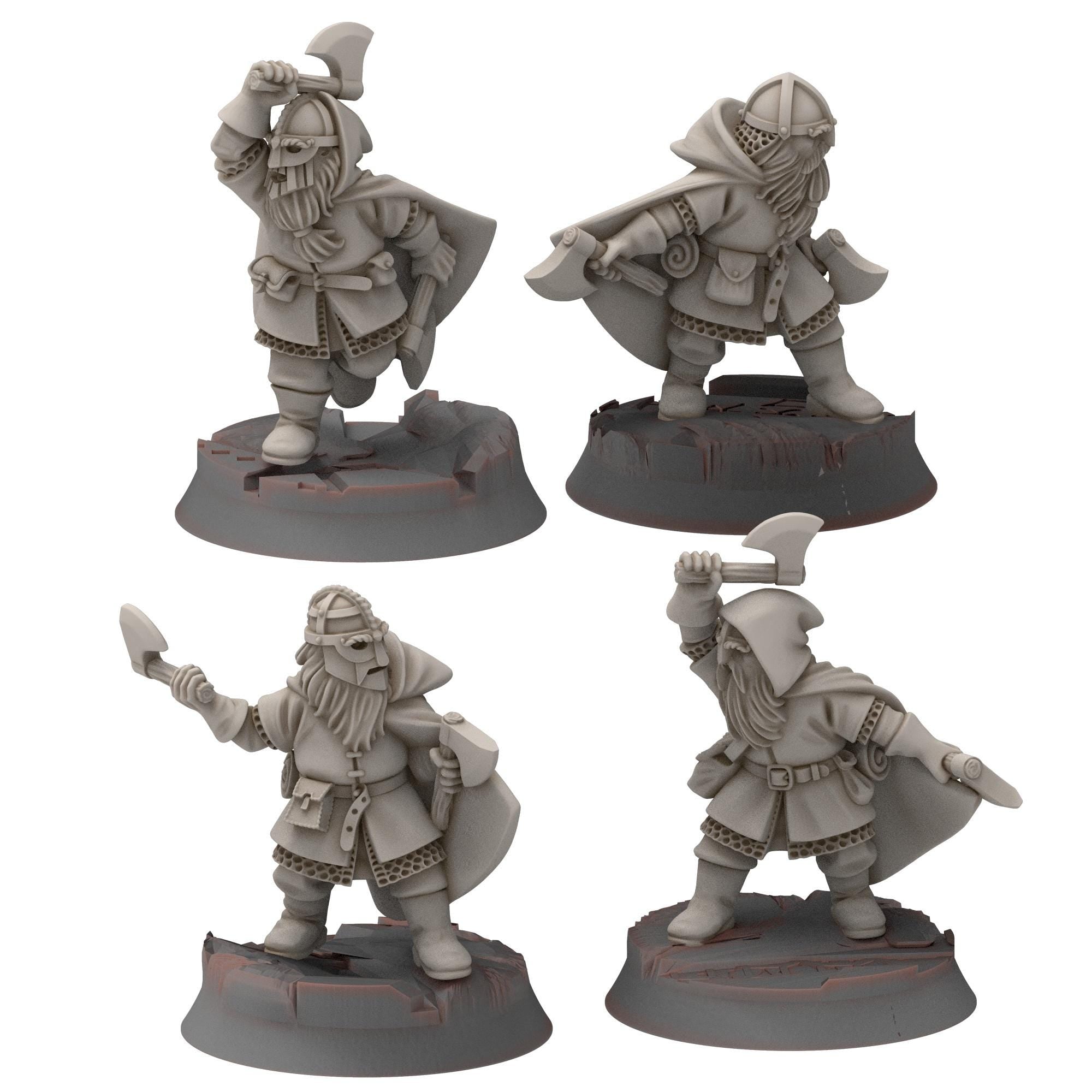 Dwarves - Dwarf Road wardens - Stonewards - Steelhalls - Medbury miniatures