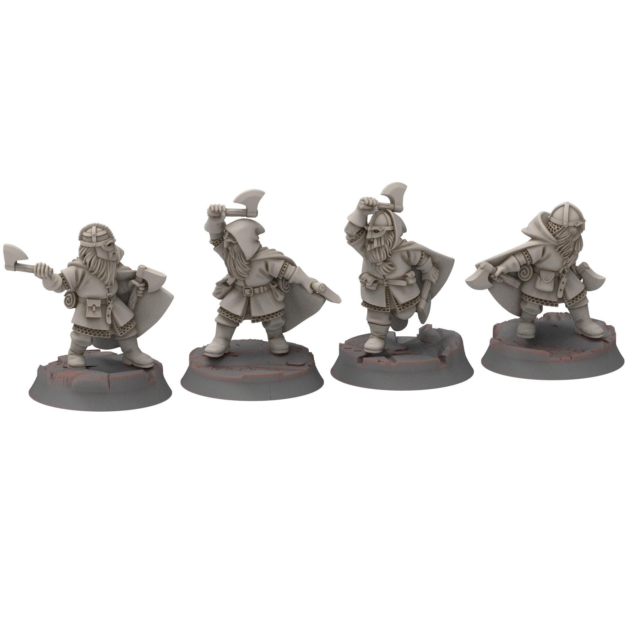 Dwarves - Dwarf Road wardens - Stonewards - Steelhalls - Medbury miniatures