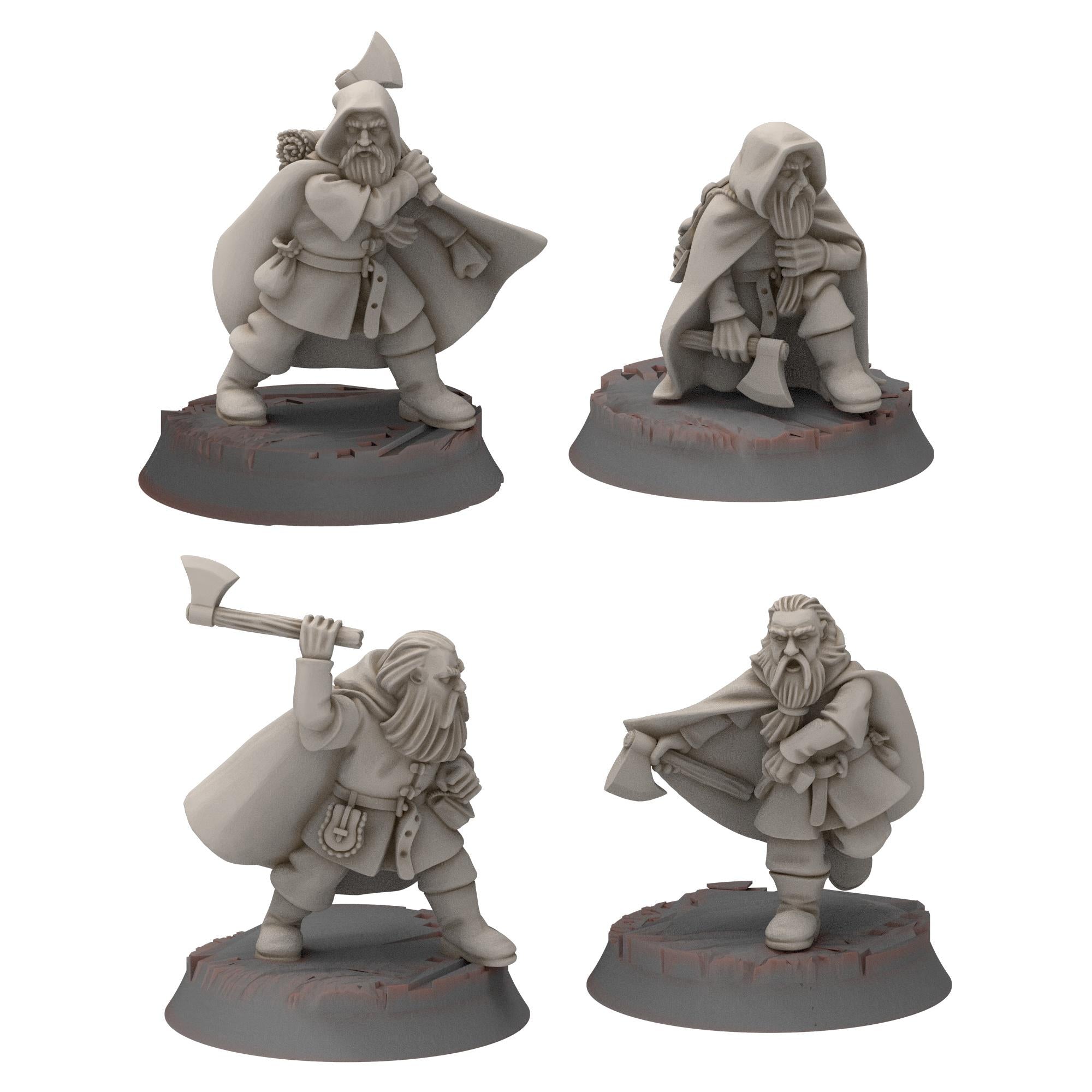 Dwarves - Dwarf Rangers - Stonewards - Steelhalls - Medbury miniatures