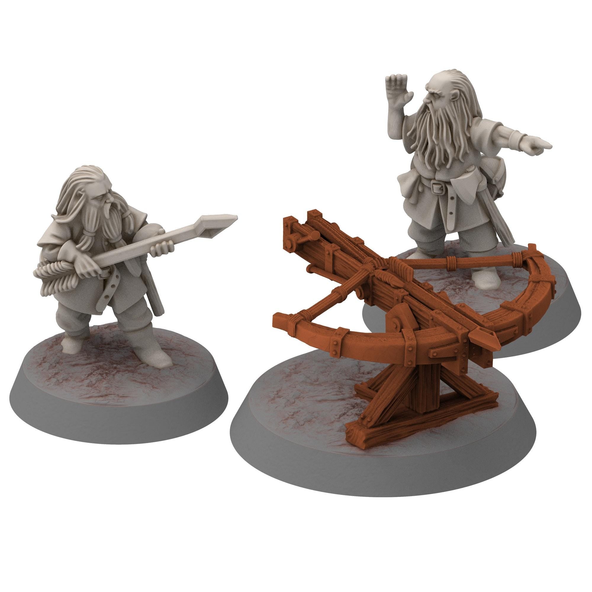 Dwarves - Dwarf Balista - Stonewards - Steelhalls - Medbury miniatures