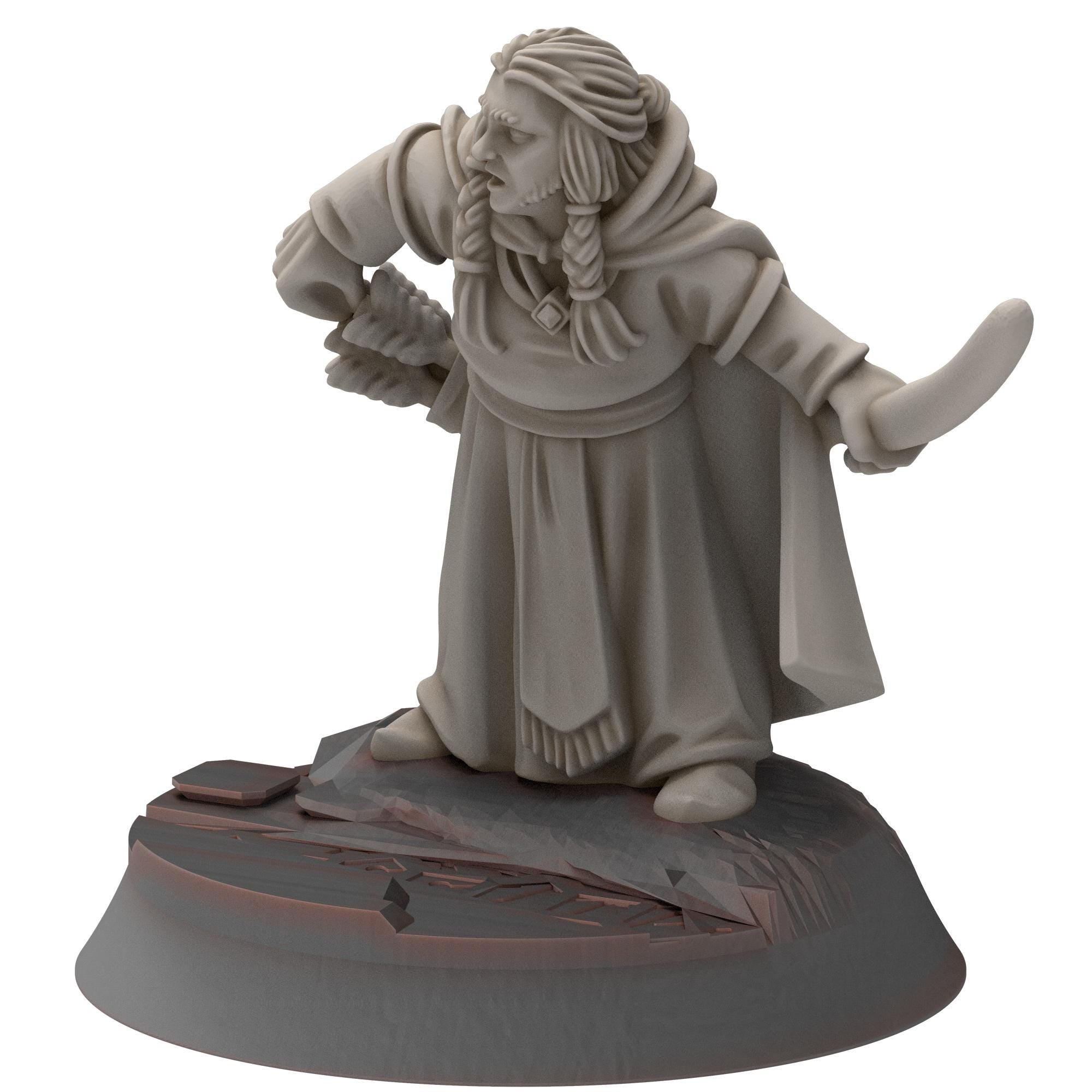 Dwarves - Halfthor & Sif - Stonewards - Steelhalls - Medbury miniatures