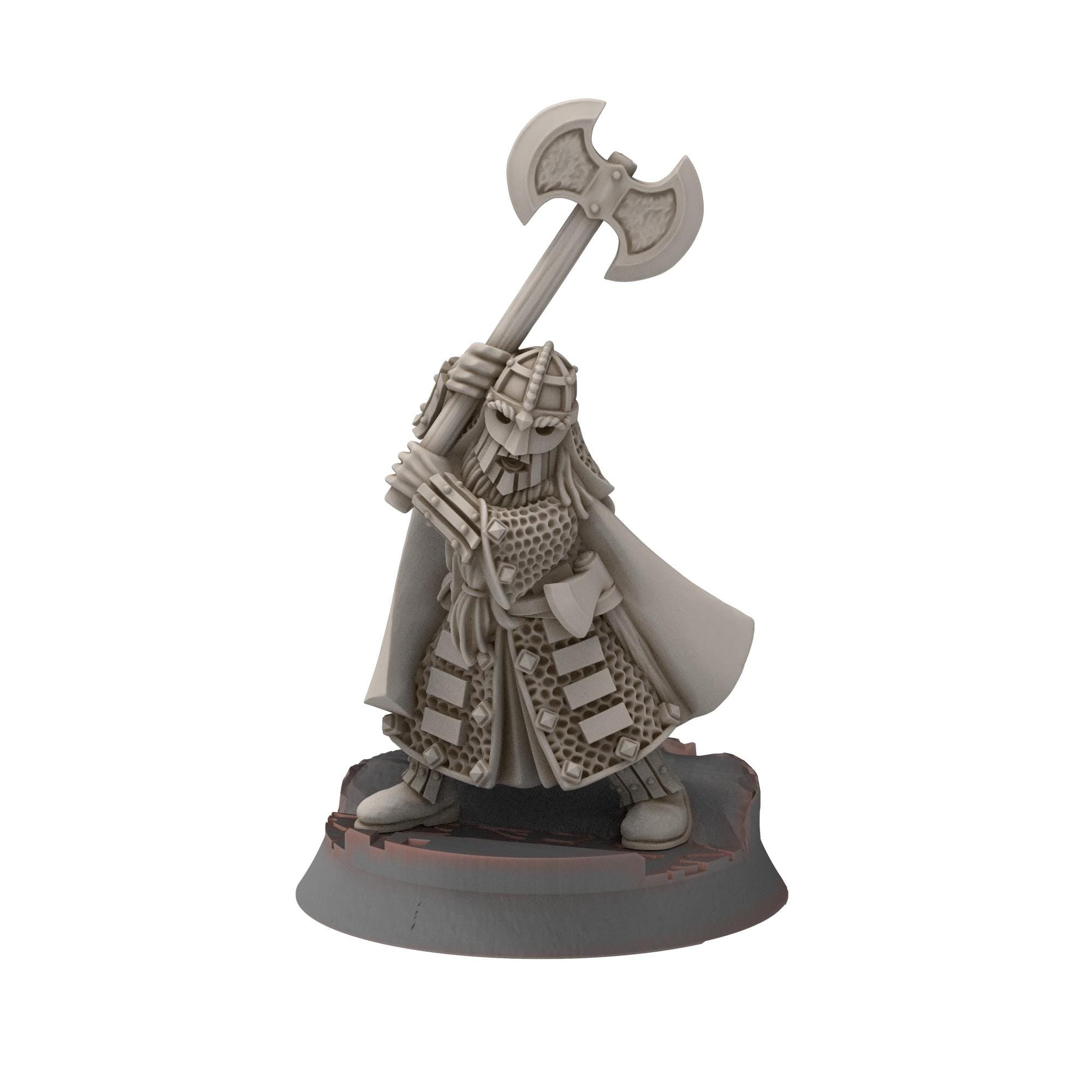 Dwarves - Dwarf Hearthguard - Stonewards - Steelhalls - Medbury miniatures