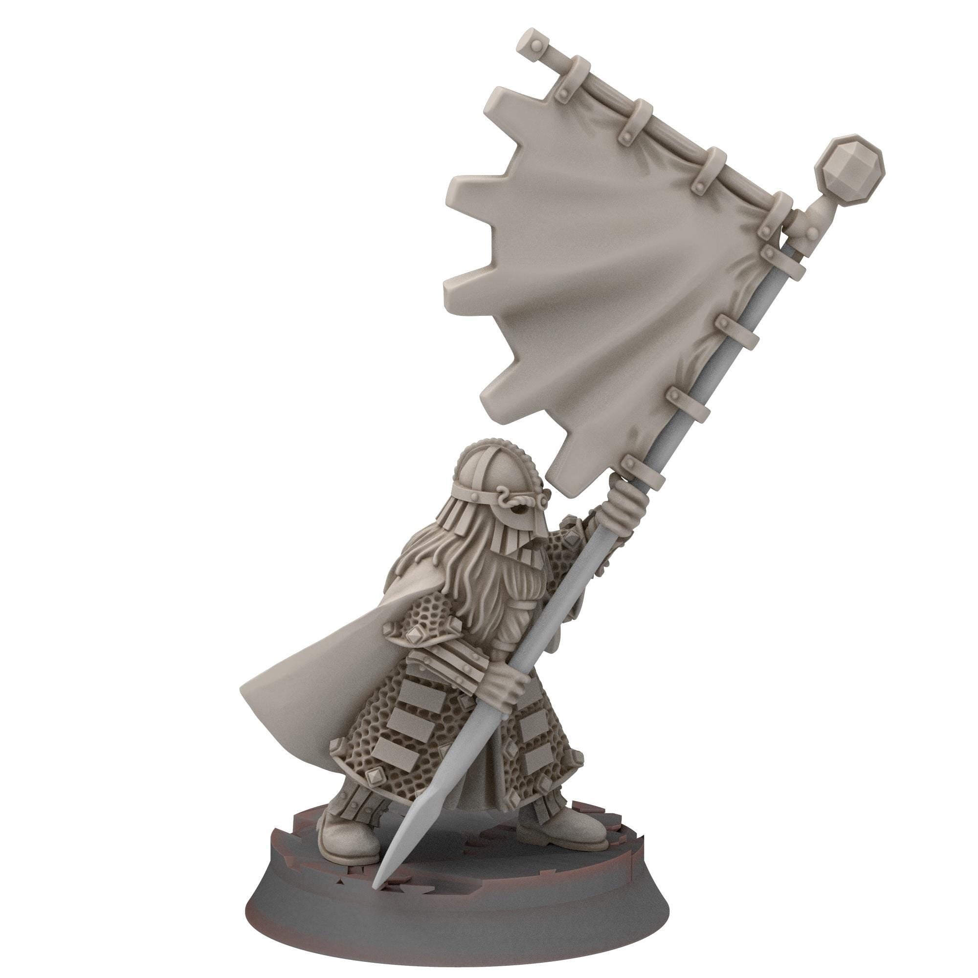Dwarves - Dwarf Hearthguard - Stonewards - Steelhalls - Medbury miniatures