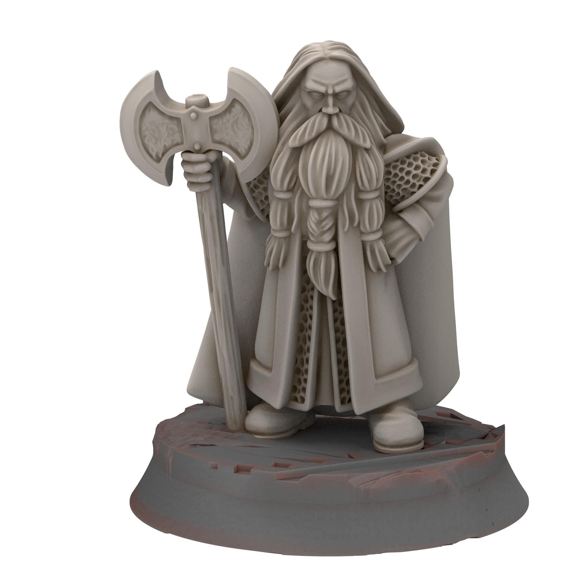 Dwarves - Dwarf Nobles - Stonewards - Steelhalls - Medbury miniatures