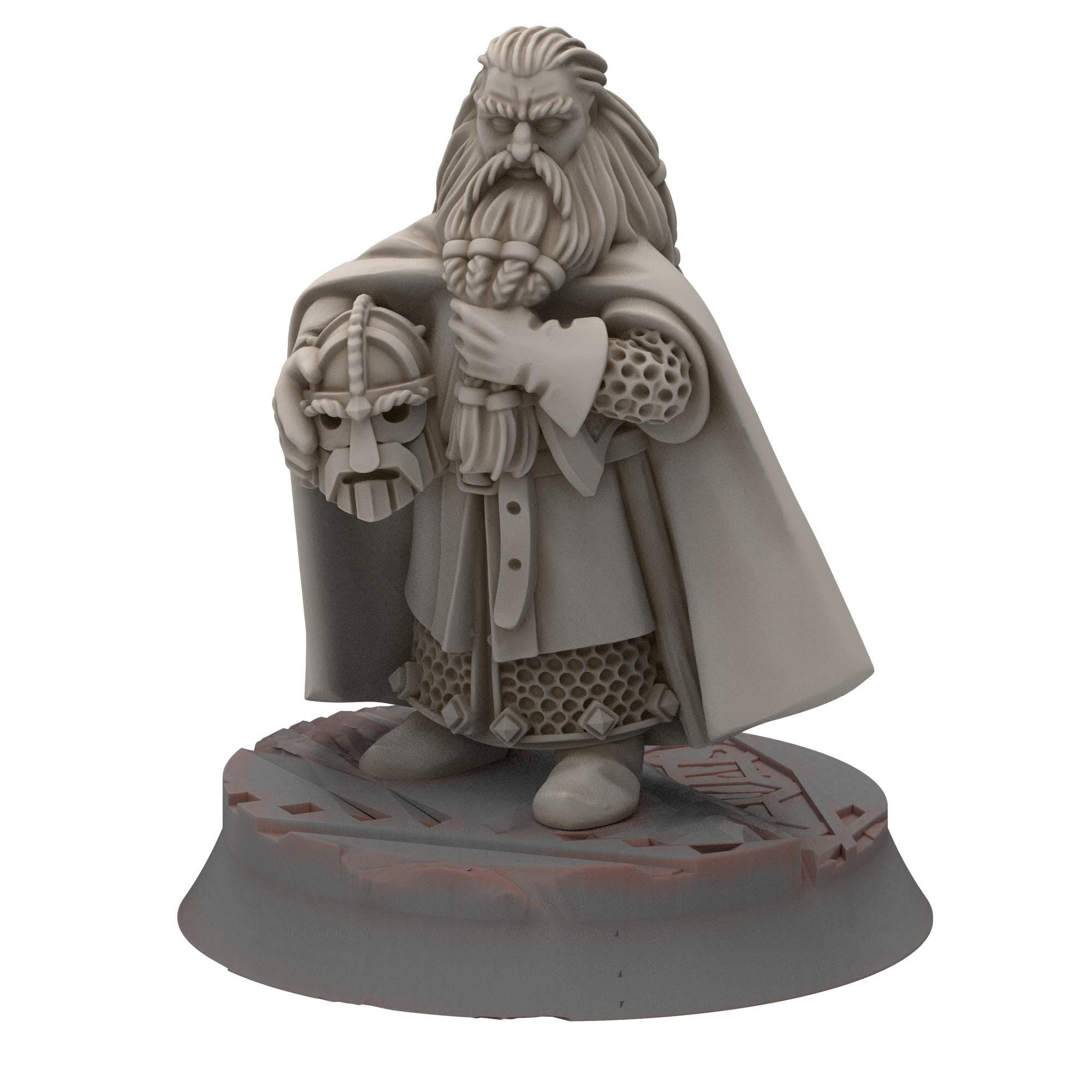 Dwarves - Dwarf Nobles - Stonewards - Steelhalls - Medbury miniatures