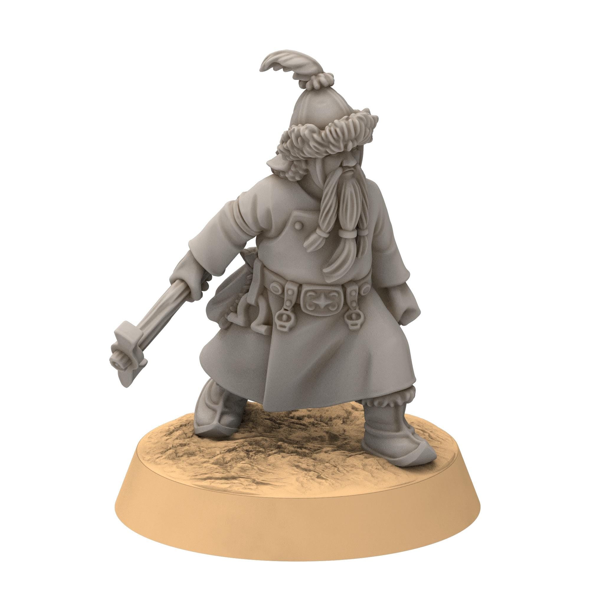 Dwarves - Steppe Dwarf Rangers - Stonewards - Steelhalls - Medbury miniatures