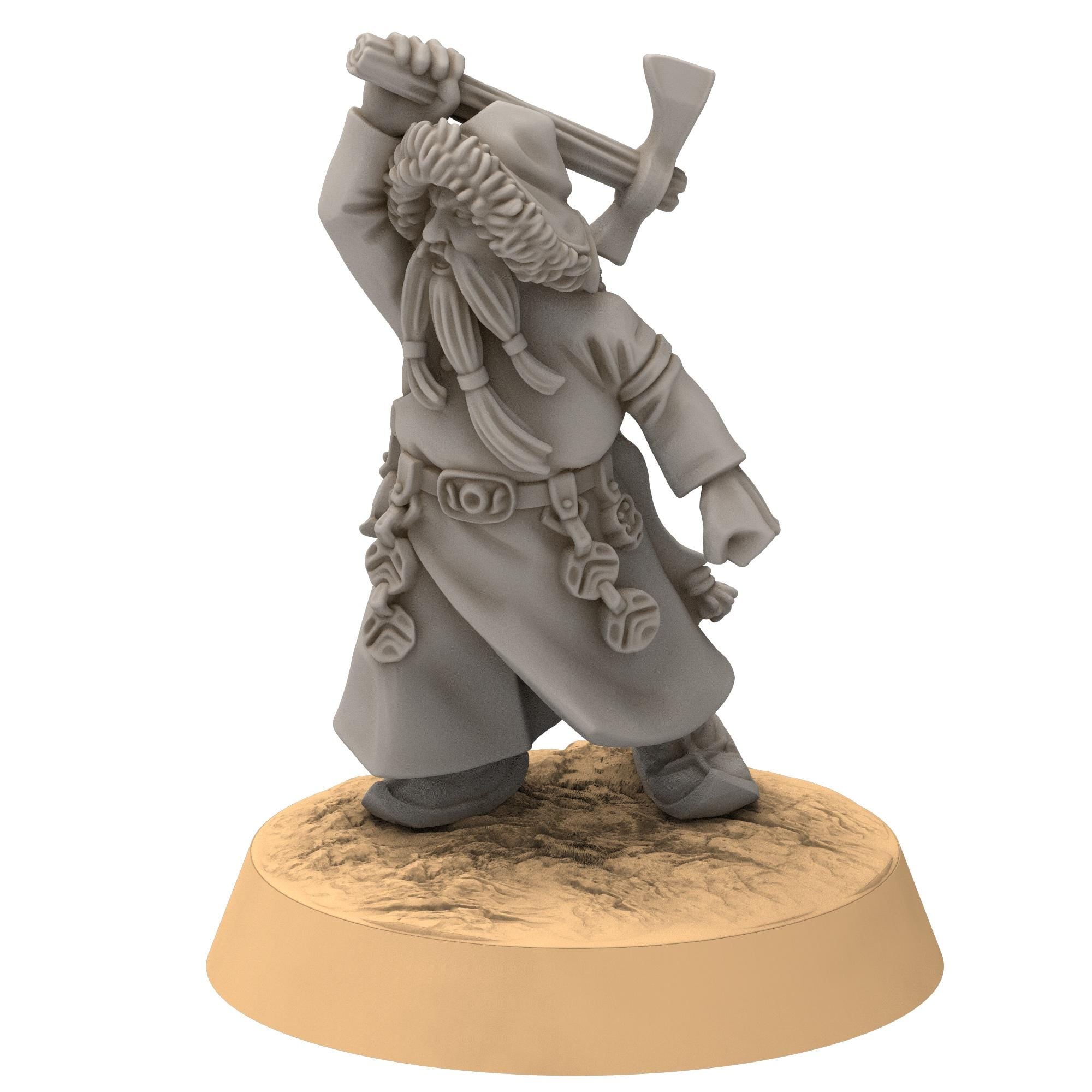 Dwarves - Steppe Dwarf Rangers - Stonewards - Steelhalls - Medbury miniatures