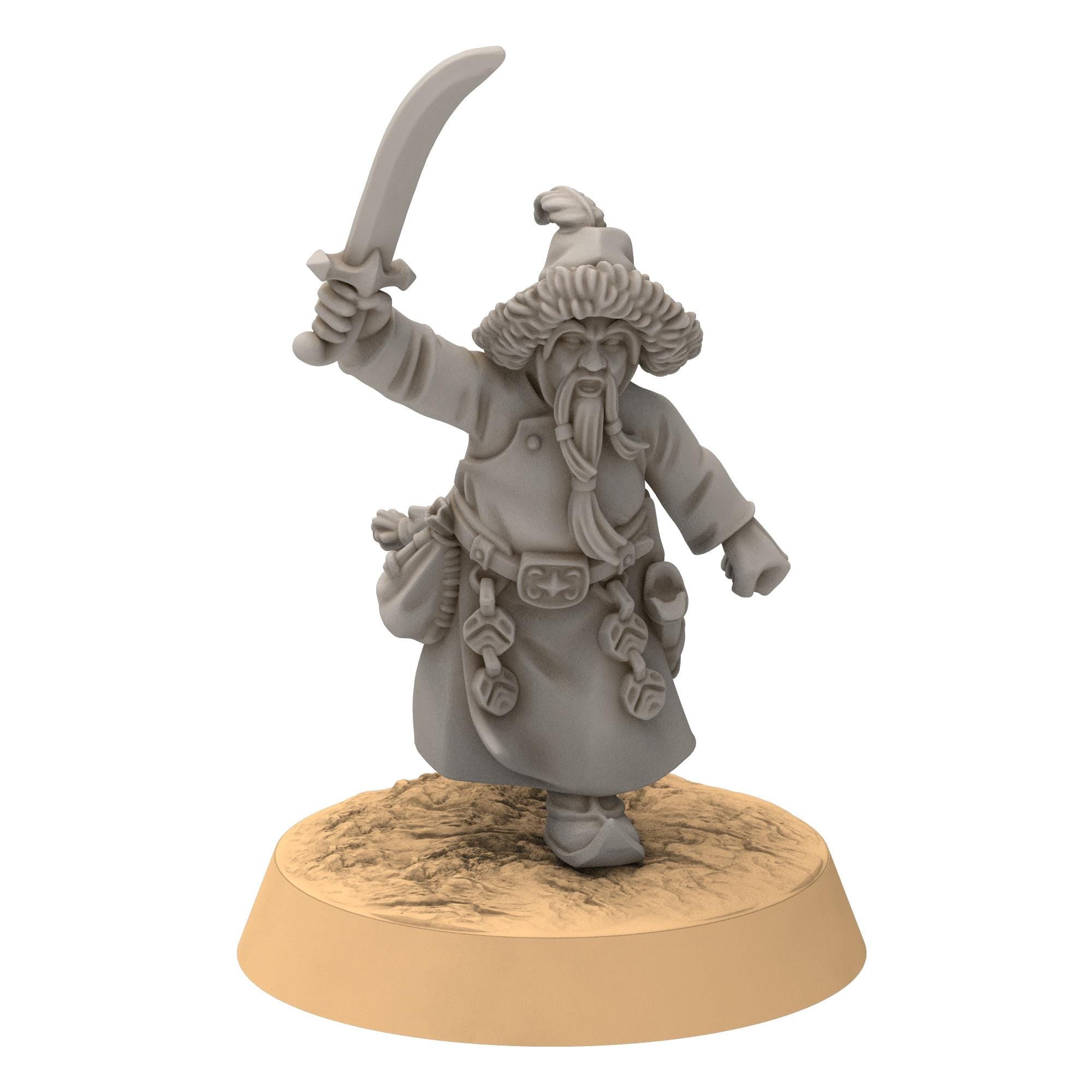 Dwarves - Steppe Dwarf Rangers - Stonewards - Steelhalls - Medbury miniatures