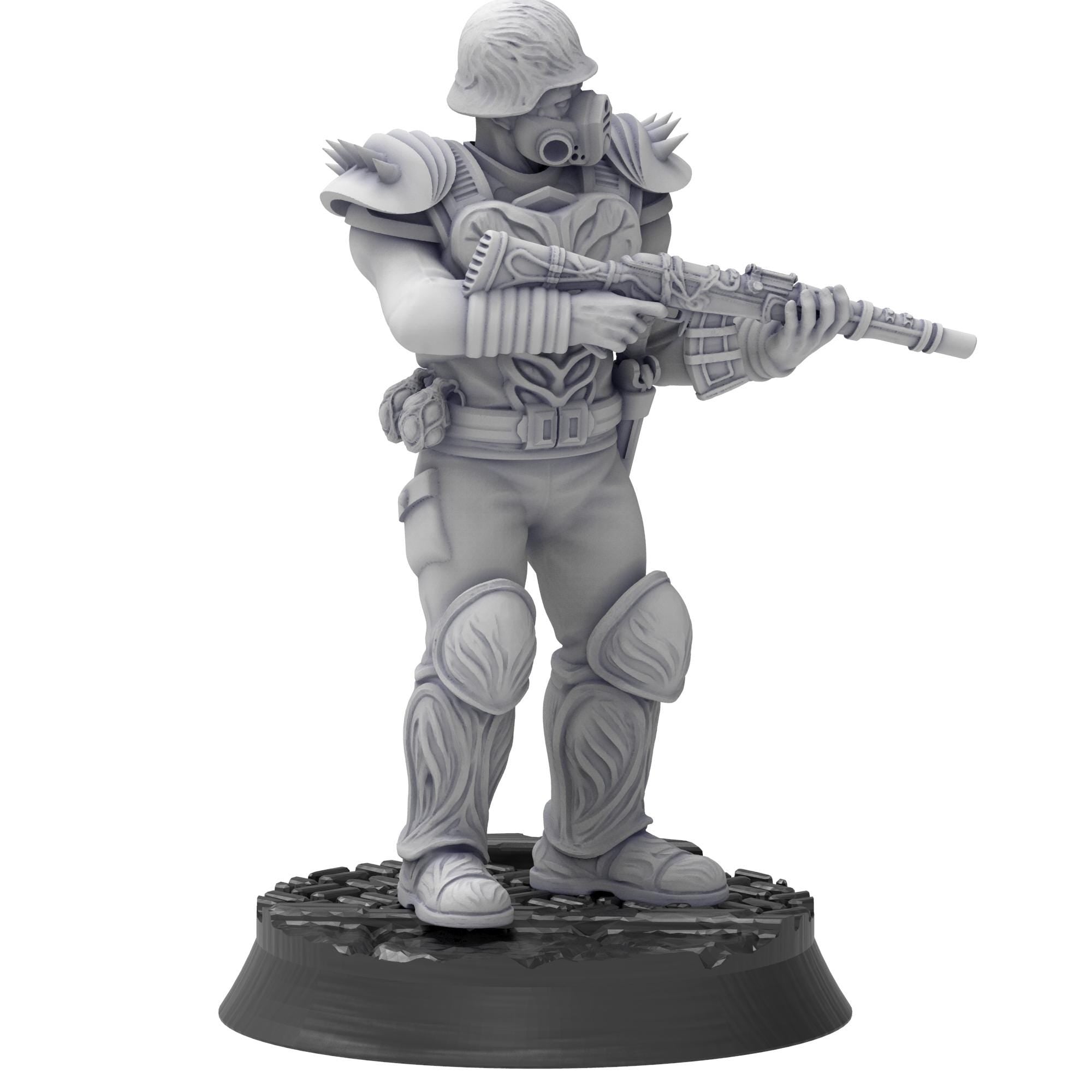 Bug Army - Aibas, veterans with Assault rifles and Daguers - Proxywars