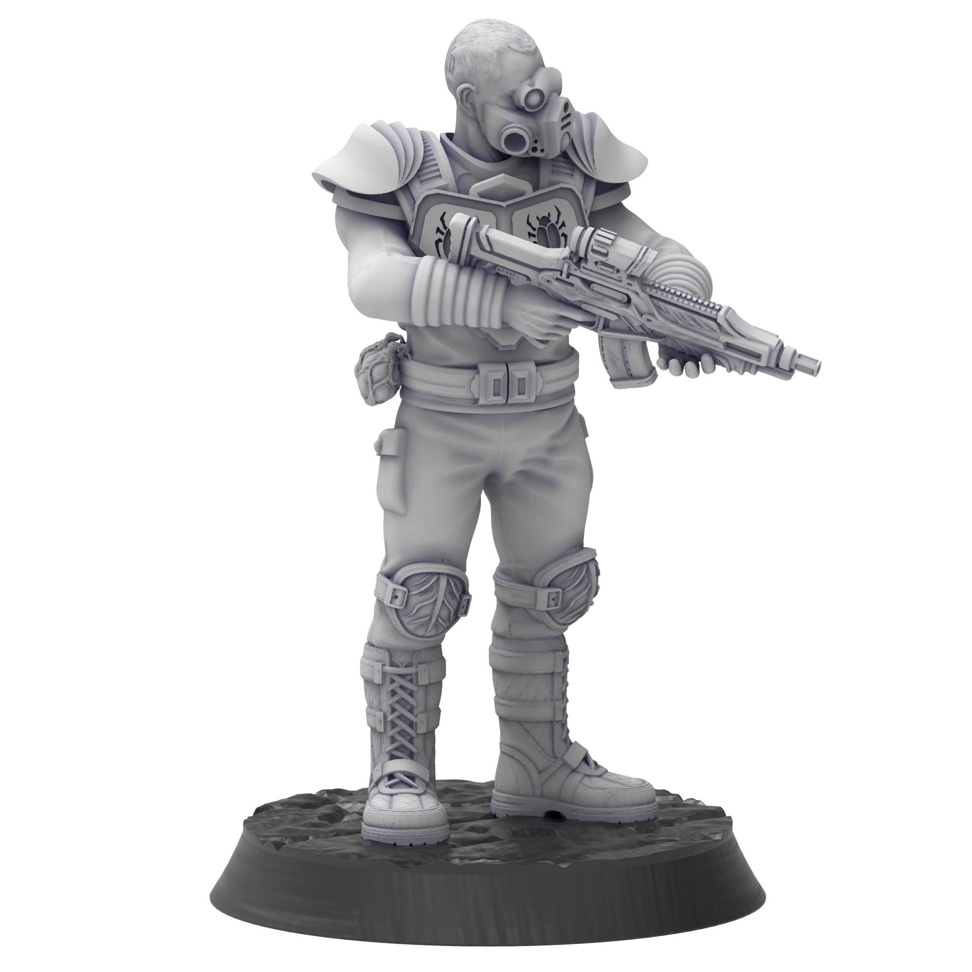 Bug Army - Apylas, line infantry with lazer assault Rifles - Proxywars