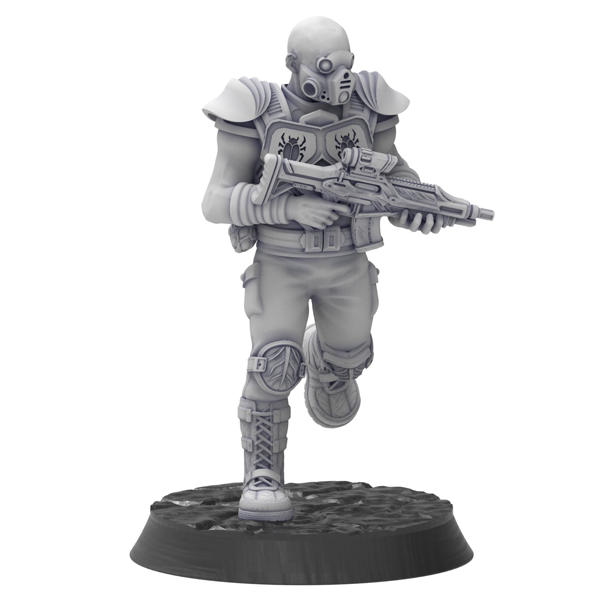 Bug Army - Apylas, line infantry with lazer assault Rifles - Proxywars