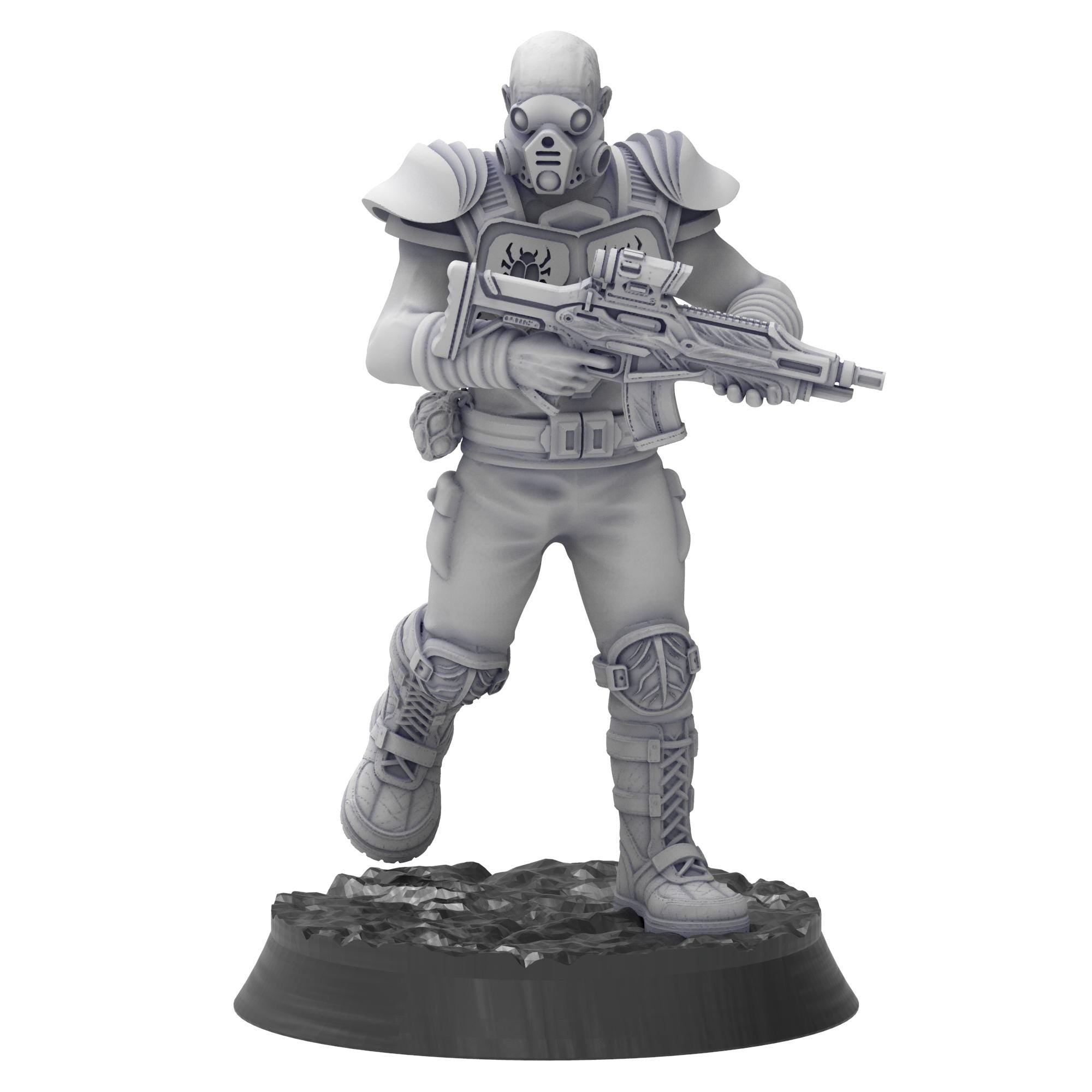 Bug Army - Apylas, line infantry with lazer assault Rifles - Proxywars