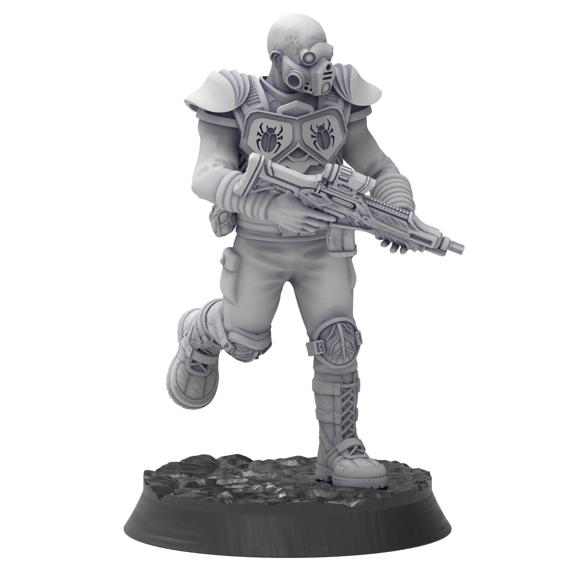 Bug Army - Apylas, line infantry with lazer assault Rifles - Proxywars