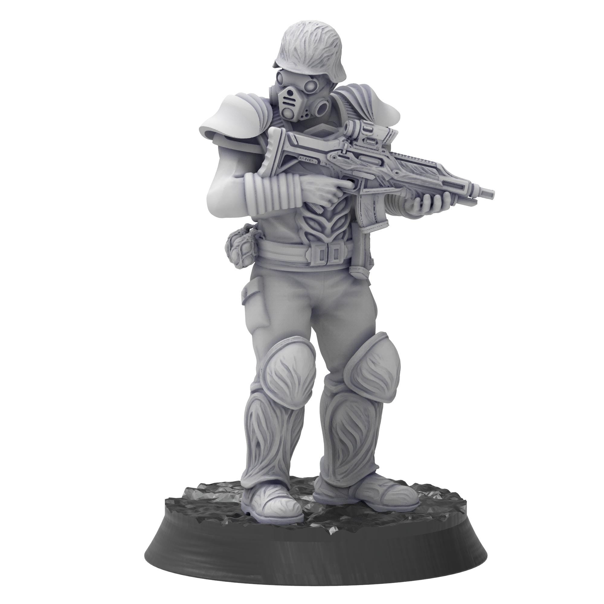 Bug Army - Aruaos, veterans with lazer assault Rifles - Proxywars