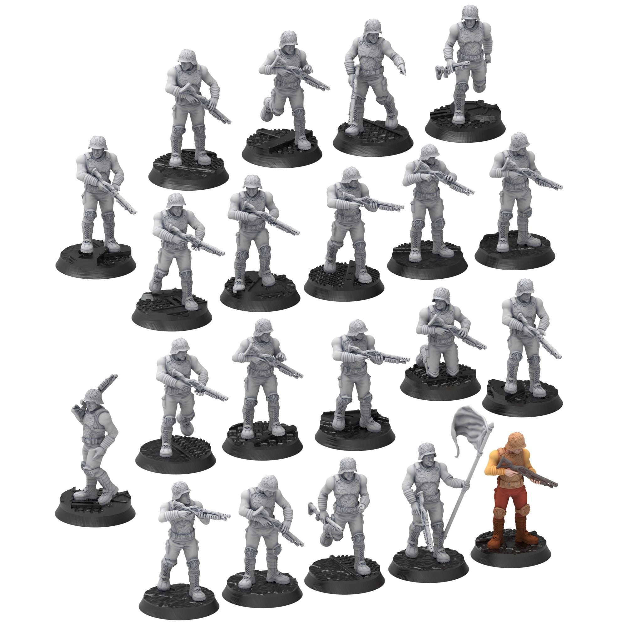 Bug Army - Astakals, assault troops with Shotgun - Proxywars