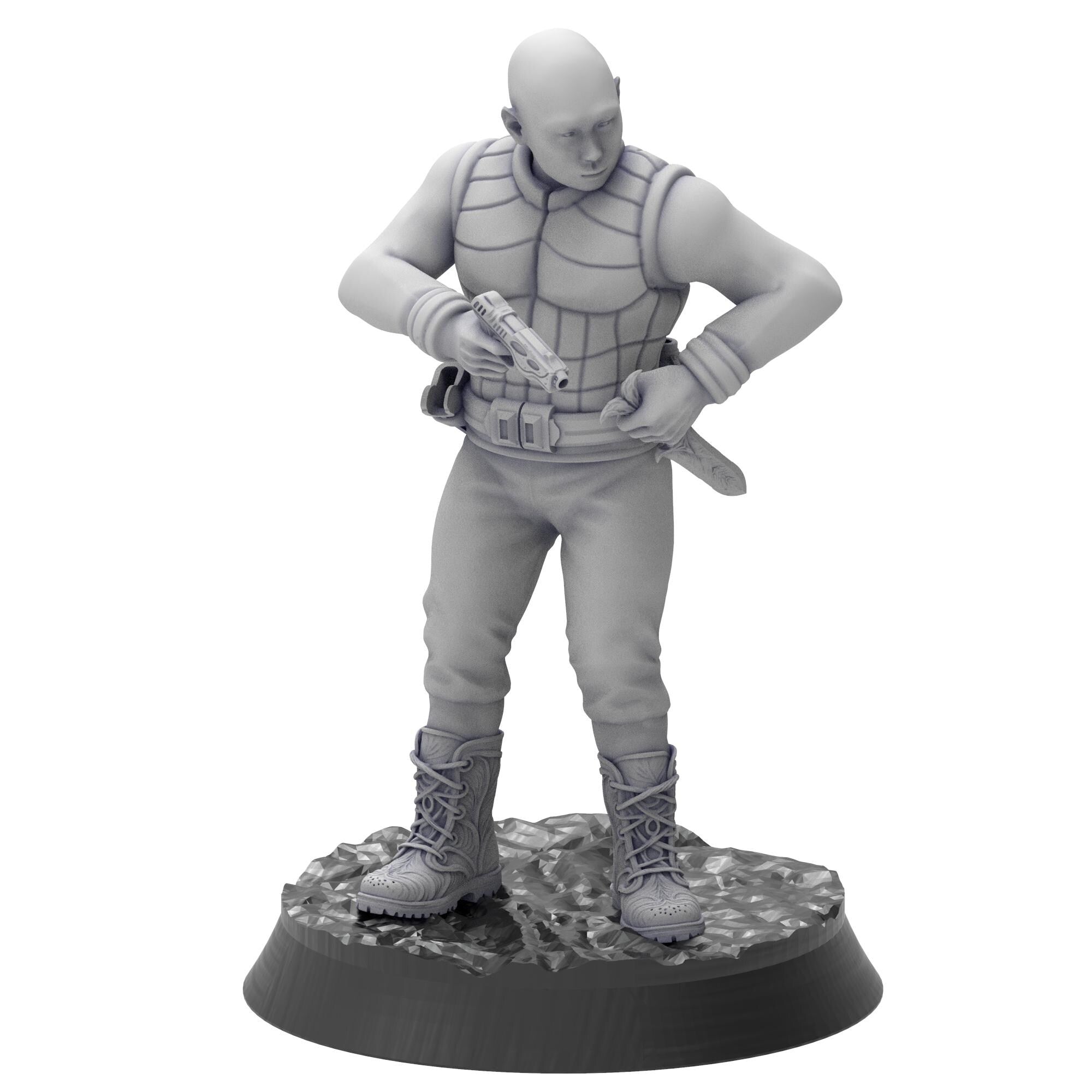 Bug Army - Civilians with Daguer and Gun - Proxywars