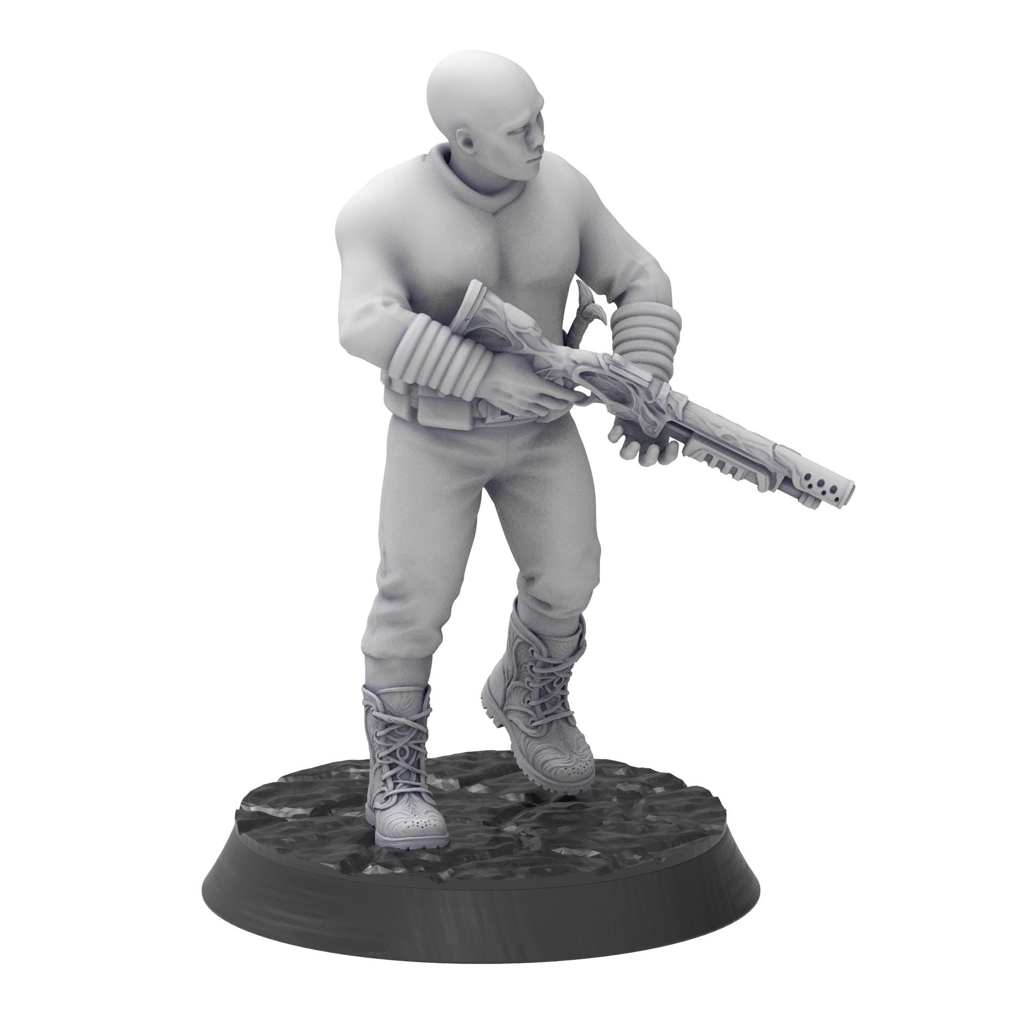 Bug Army - Civilians with Shotgun - Proxywars