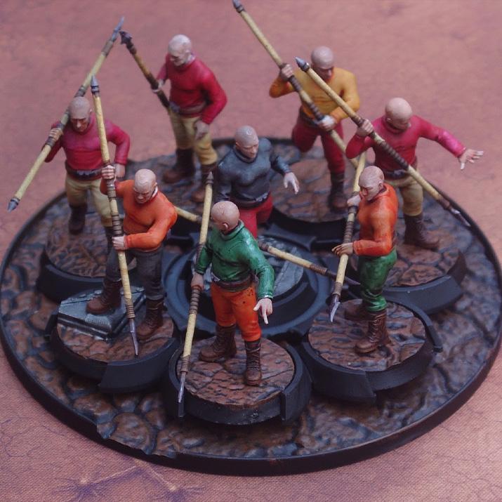 Bug Army - Civilians slaves with spears - Proxywars