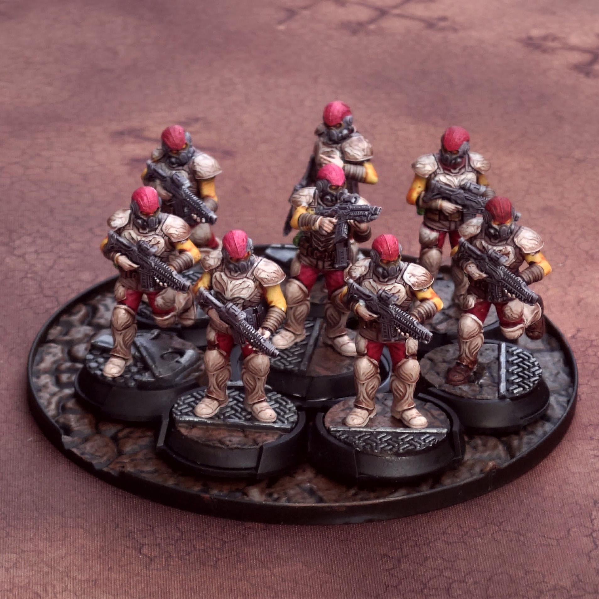 Bug Army - Dalatais, elites with lazer assault Rifles - Proxywars