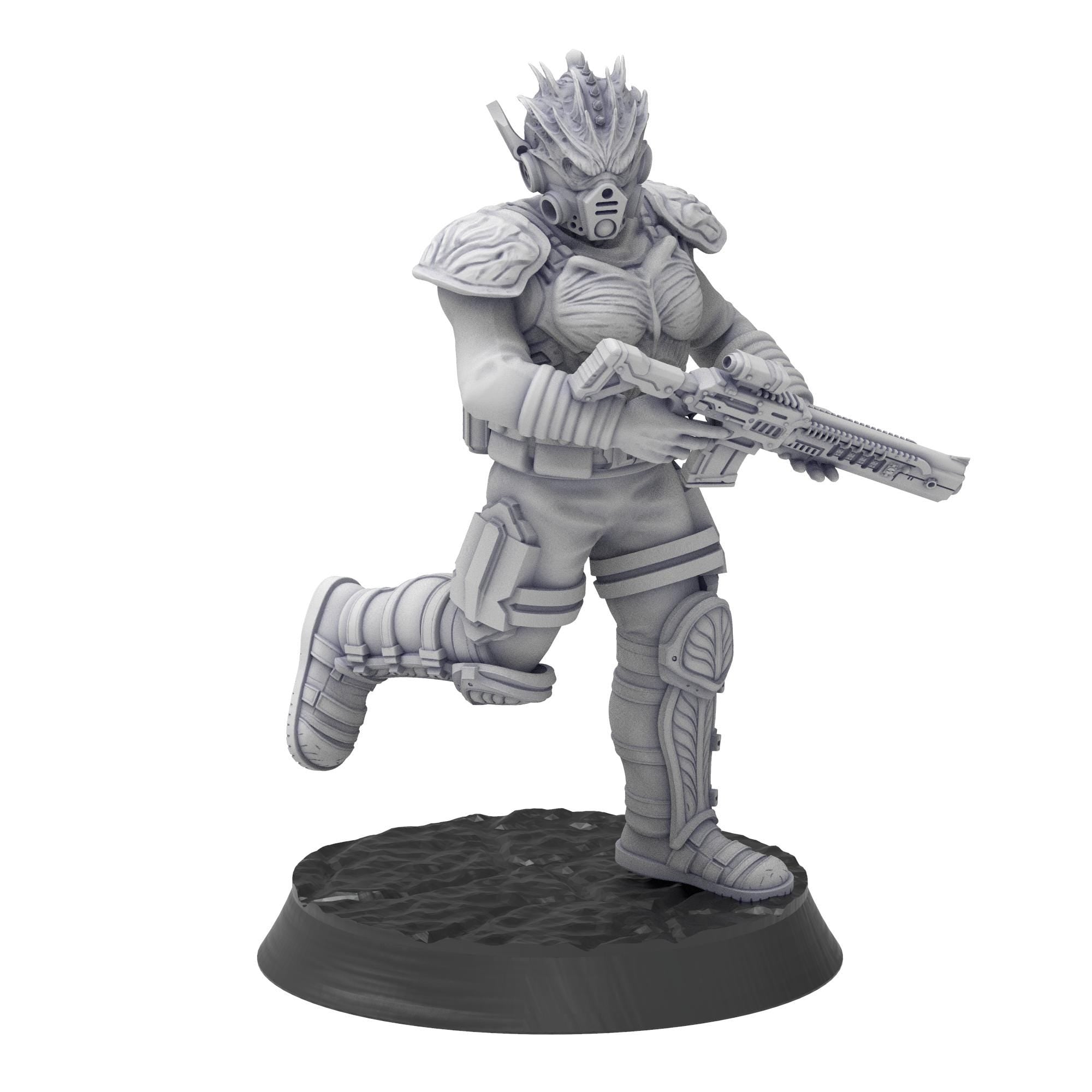 Bug Army - Natiks, elites with rail assault Rifles - Proxywars