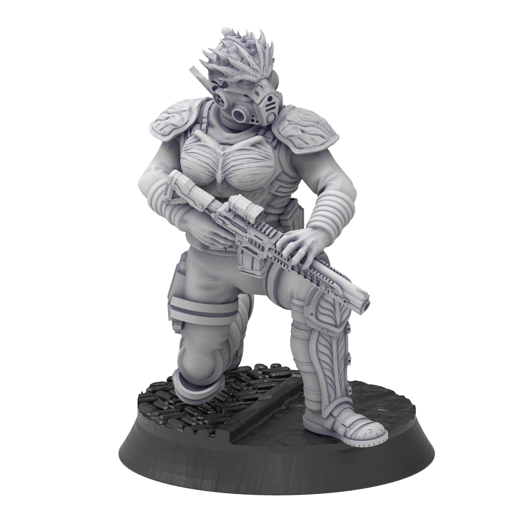 Bug Army - Natiks, elites with rail assault Rifles - Proxywars