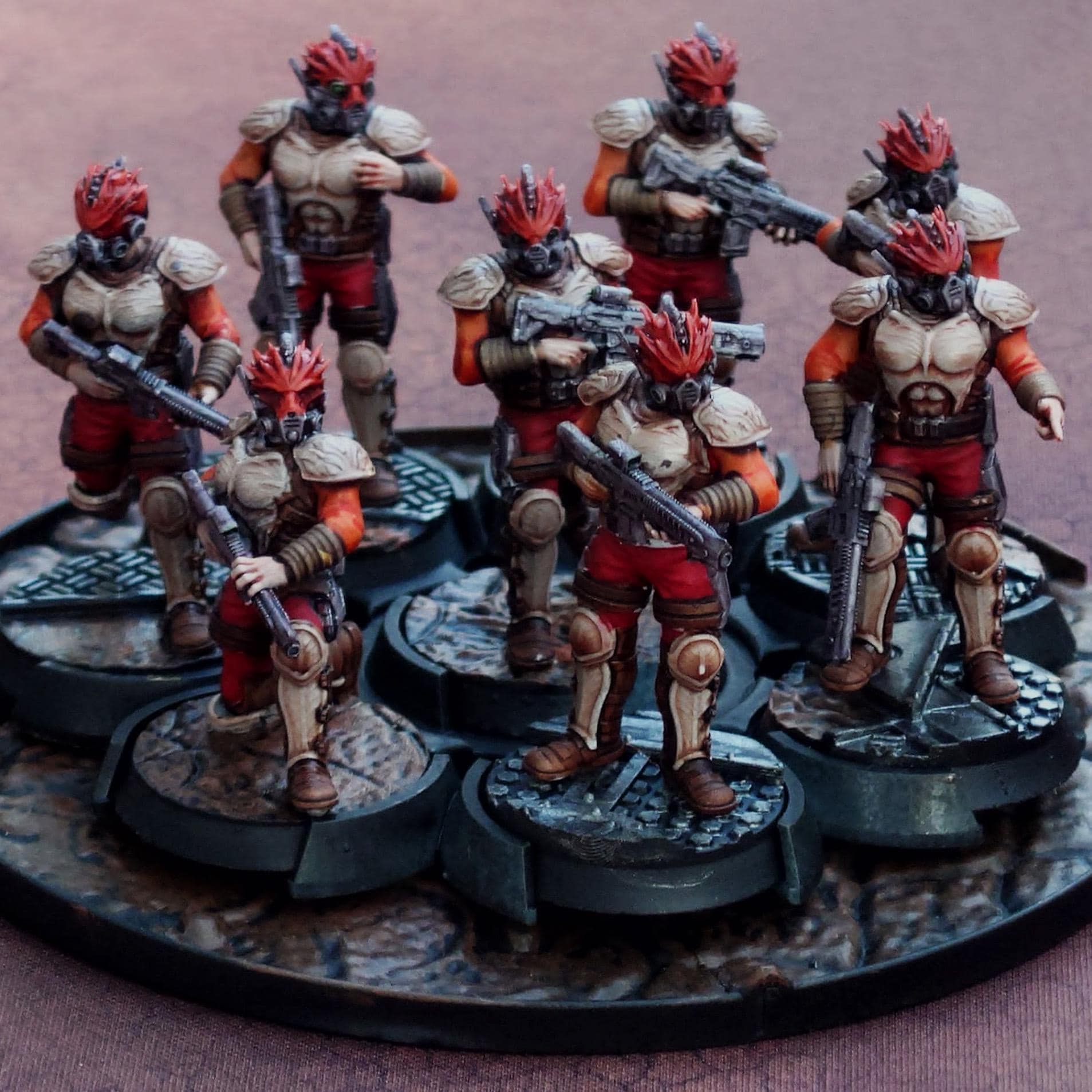 Bug Army - Natiks, elites with rail assault Rifles - Proxywars