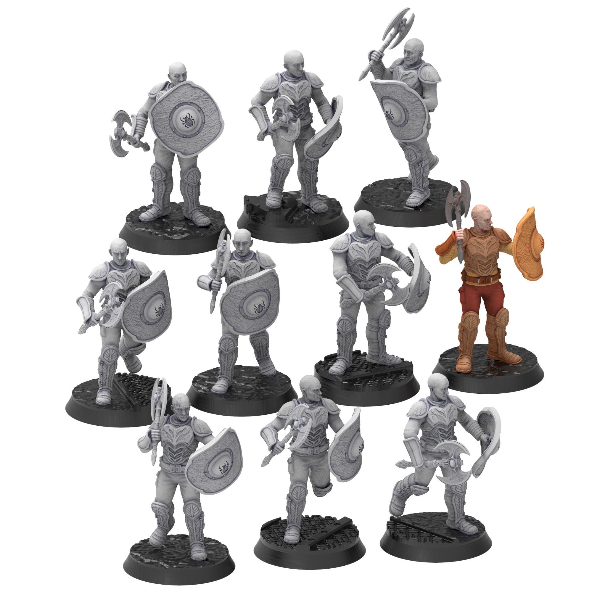 Bug Army - Apintas, melee infantry with Axes - Proxywars