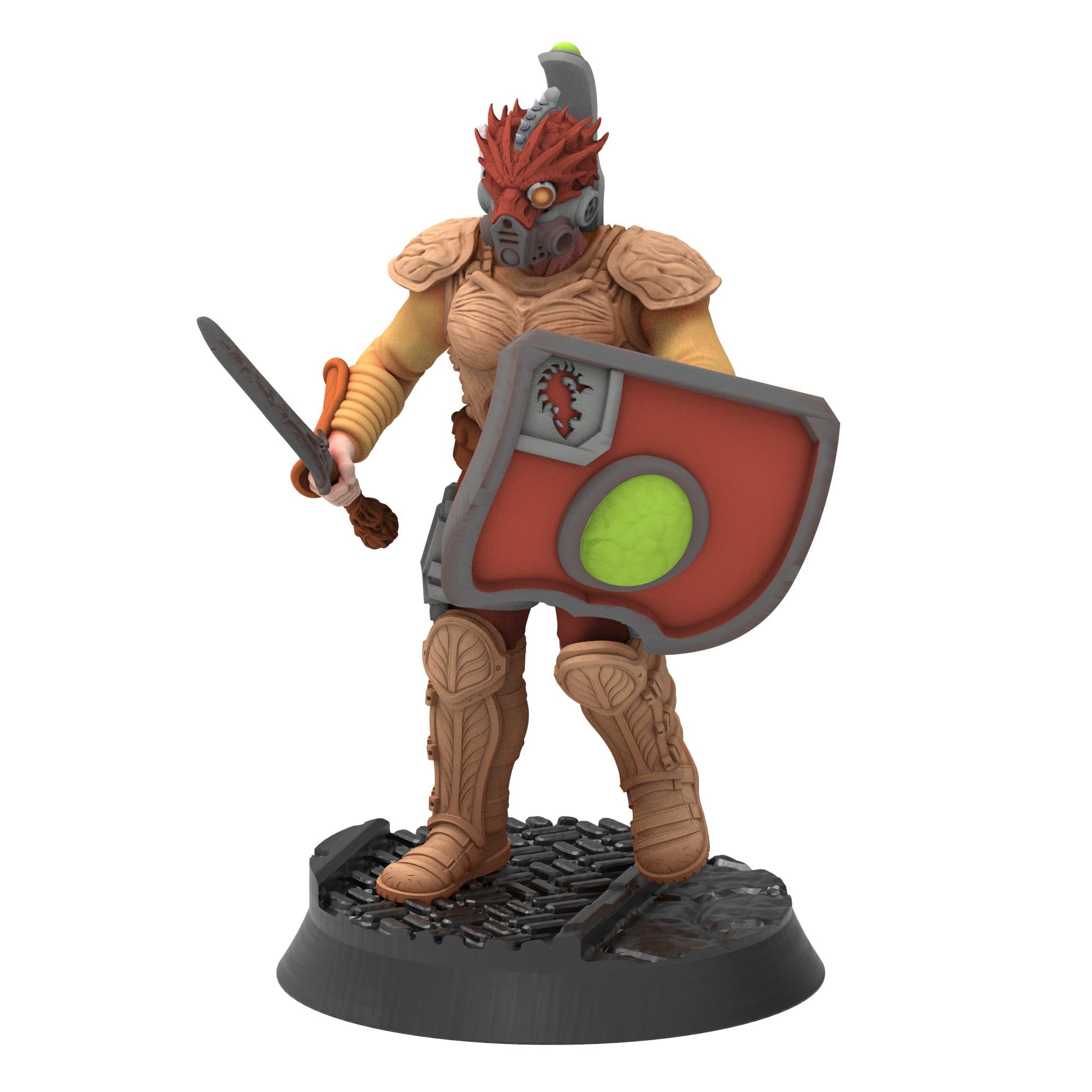 Bug Army - Eagas, elite melee infantry with Energy Shield option, Spears and Swords - Proxywars