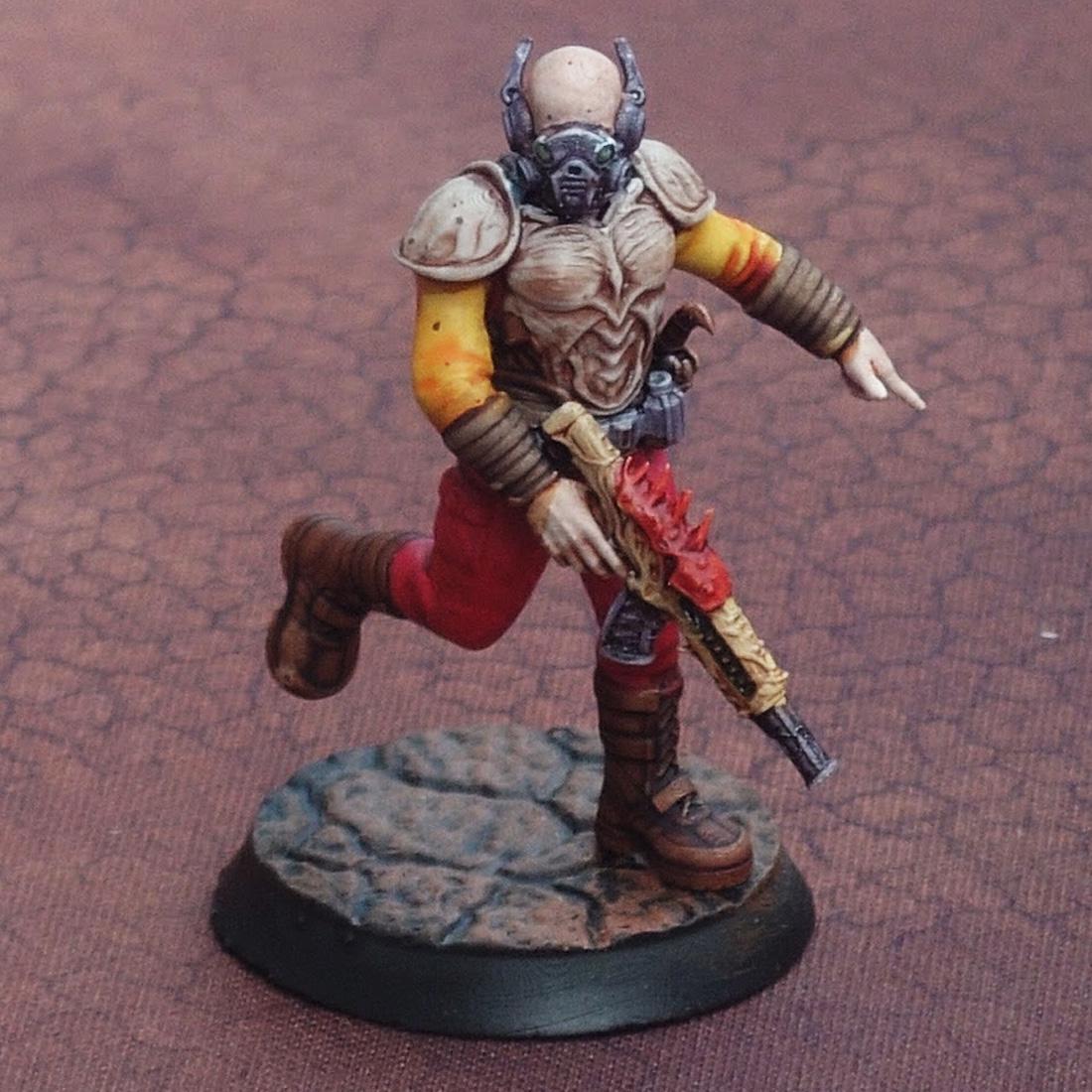 Bug Army - Cyblans, forester scouts with poisoned assault Rifles and Daguers - Proxywars