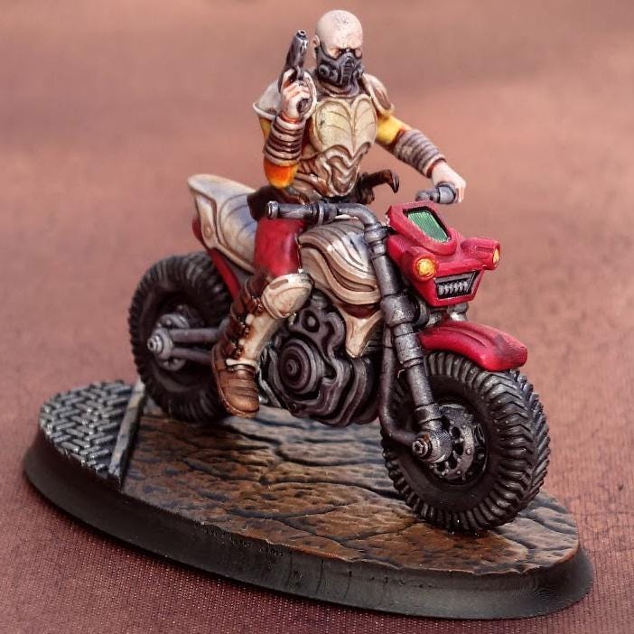 Bug Army - Avelos, bikers scouts with Guns and Cleavers - Proxywars