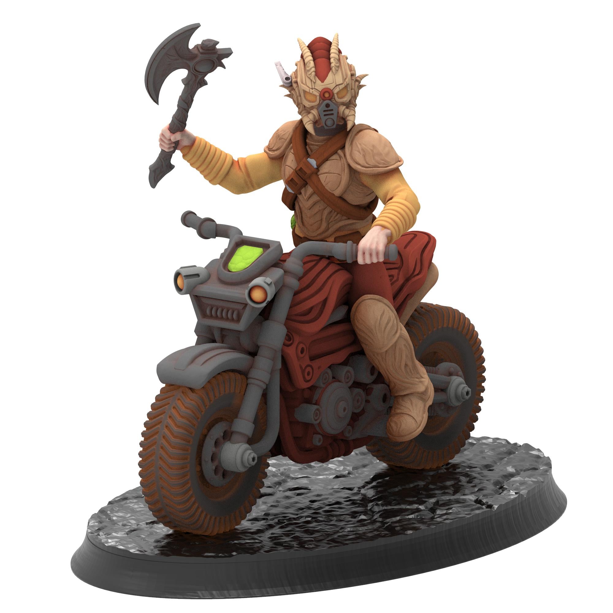 Bug Army - Akomas, vanguard assault bikers with Axes - Proxywars