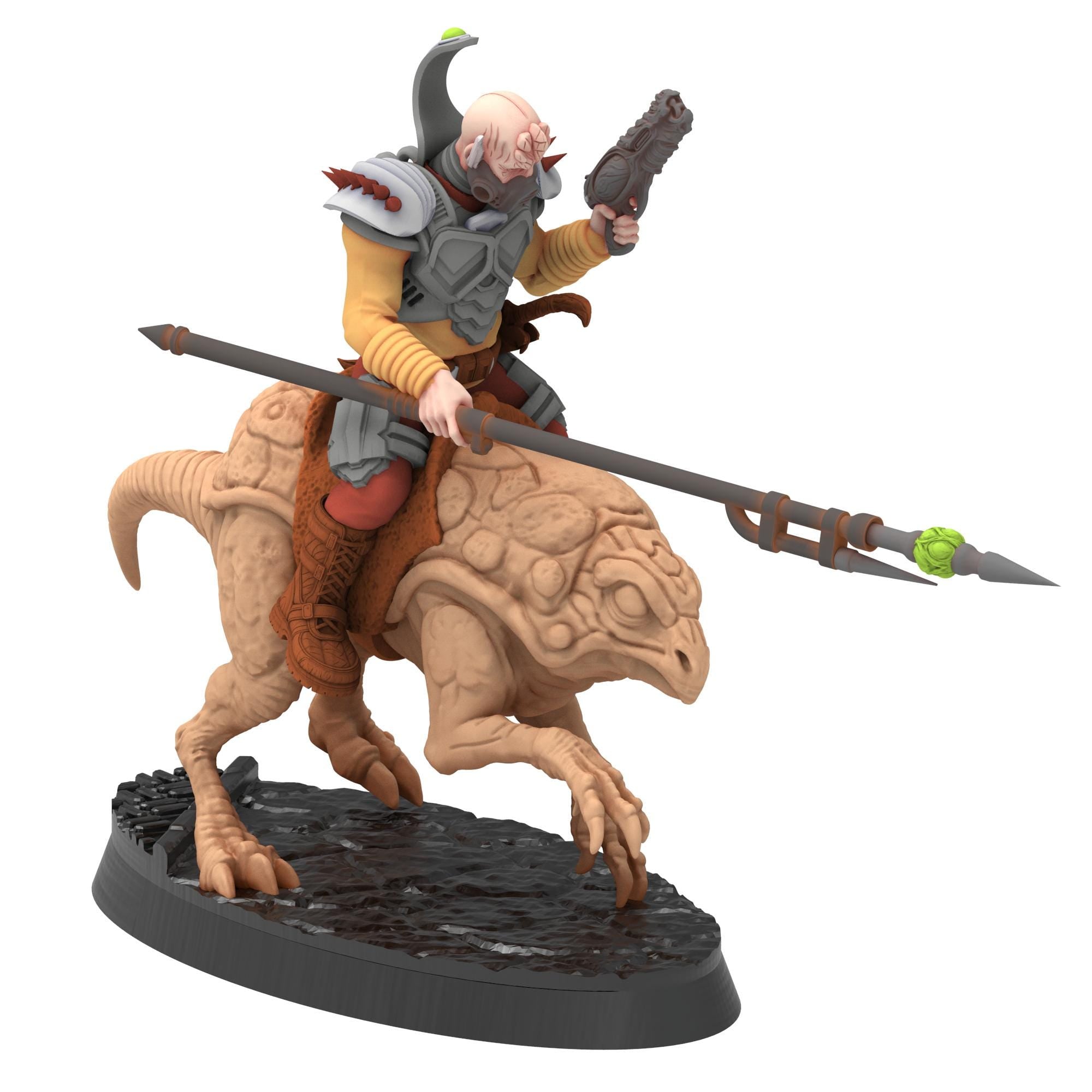 Bug Army - Аyокs, cavalry unit with Spears, Cleavers and heavy plasma Guns, Rocket option - Proxywars
