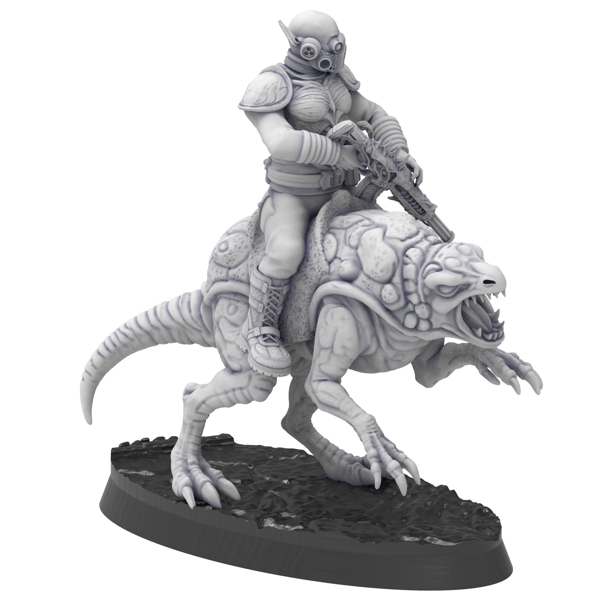 Bug Army - Cybgaks, forester scout riders with poisoned assault Rifles - Proxywars