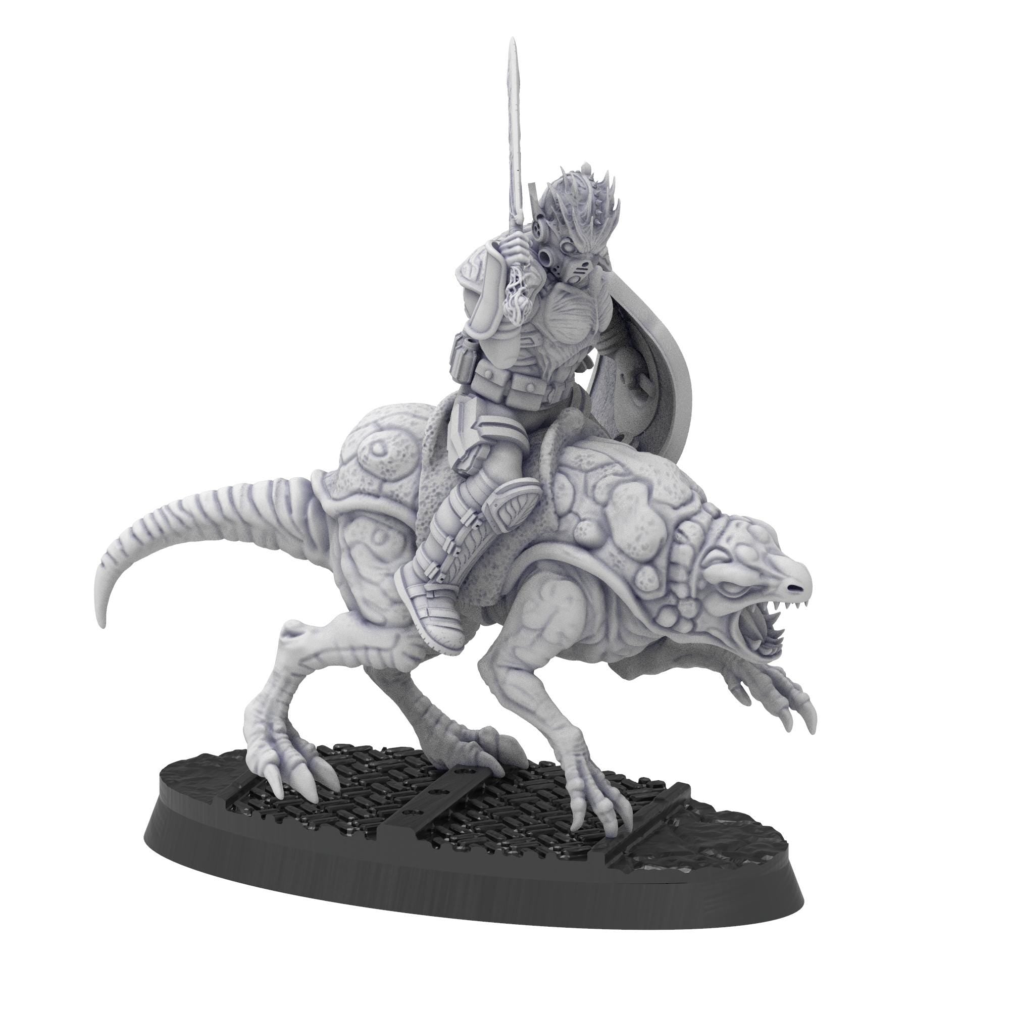 Bug Army - Kabzes, elite cavalry unit with Spears, Swords and Shields - Proxywars